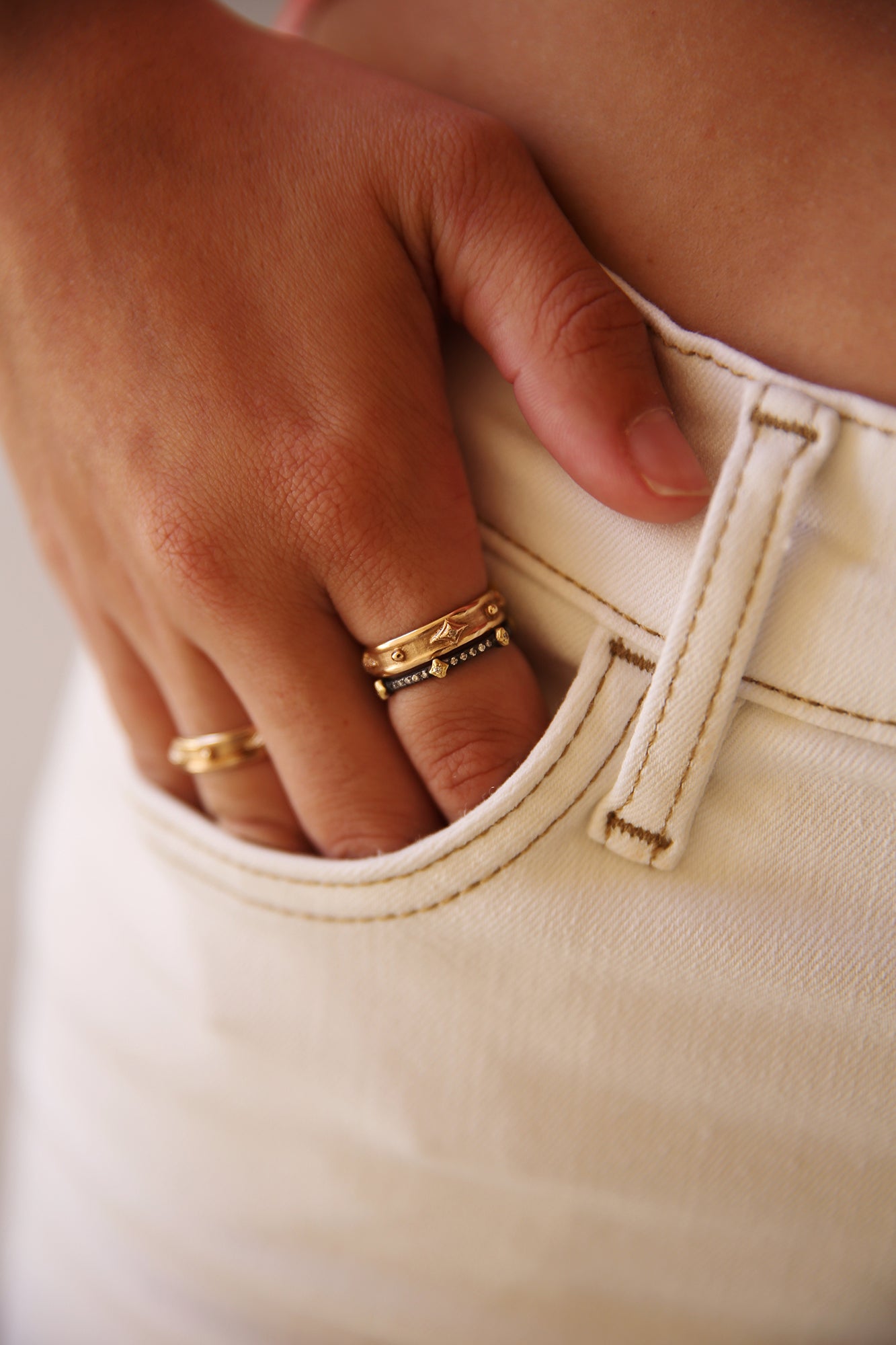 Crivelli Stack Band Ring