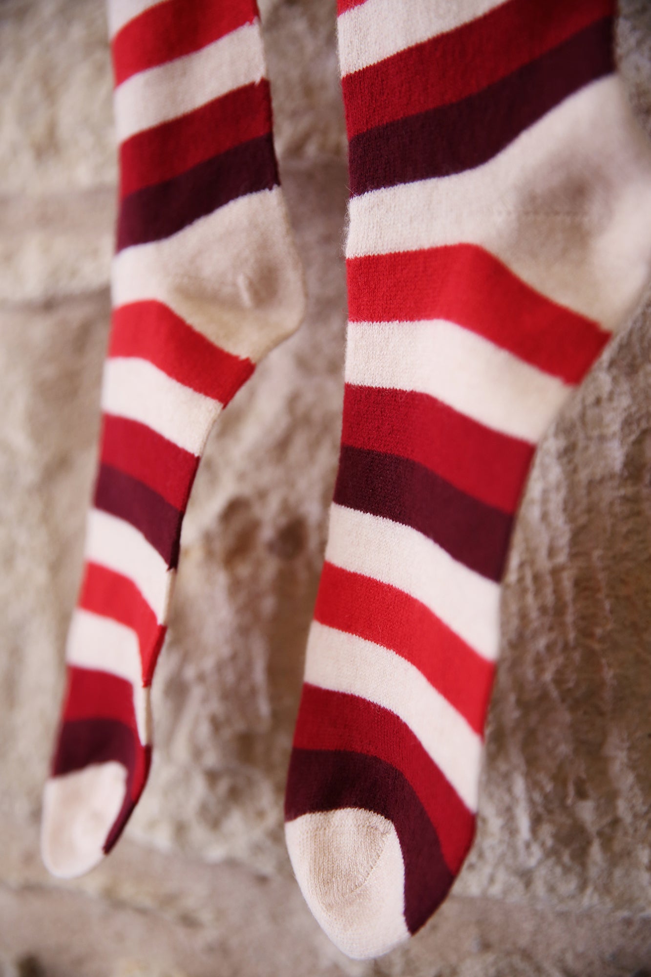 Cashmere Gradient Stripe Socks