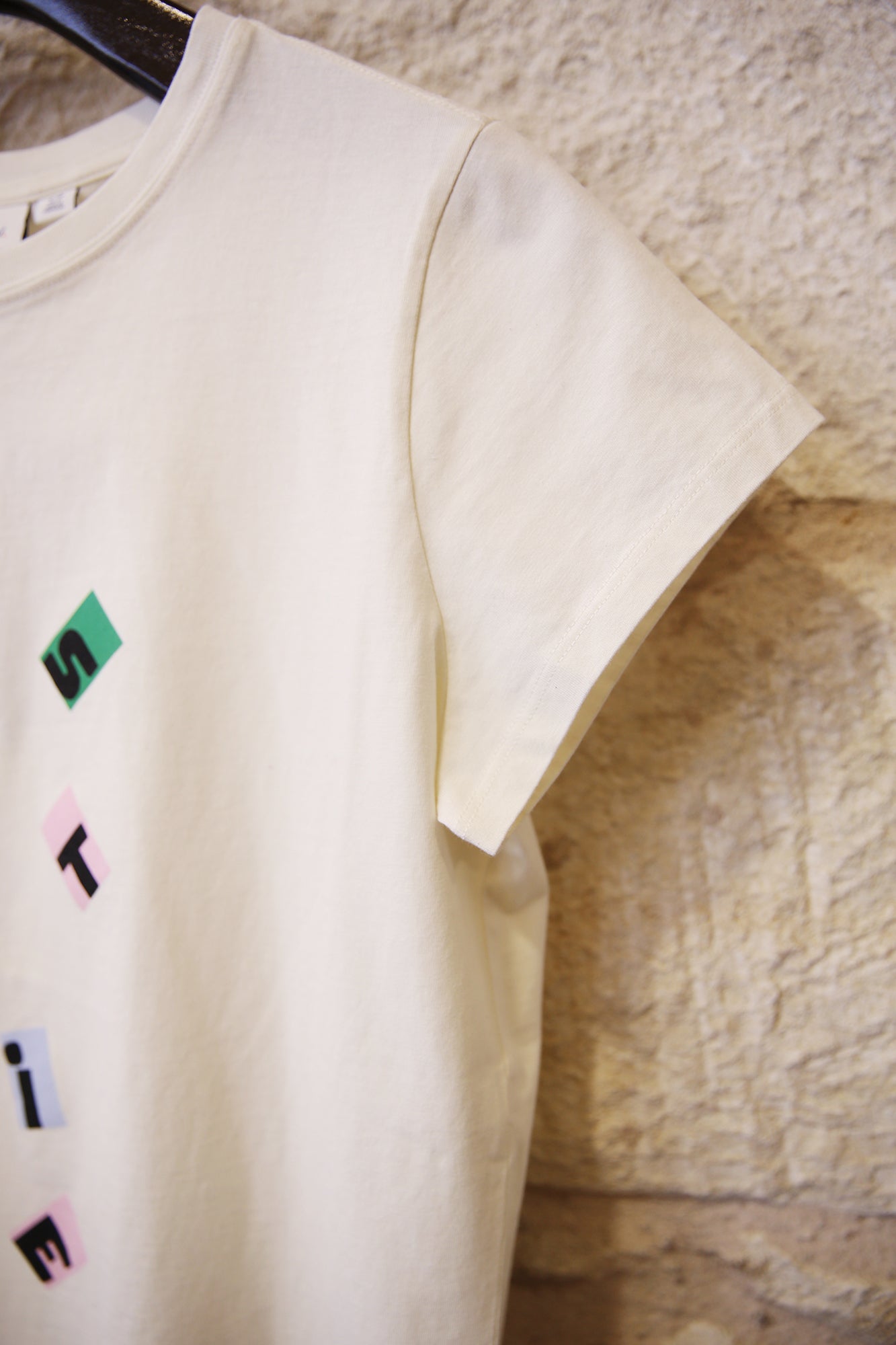 Classic Tee C'est La Vie Cream