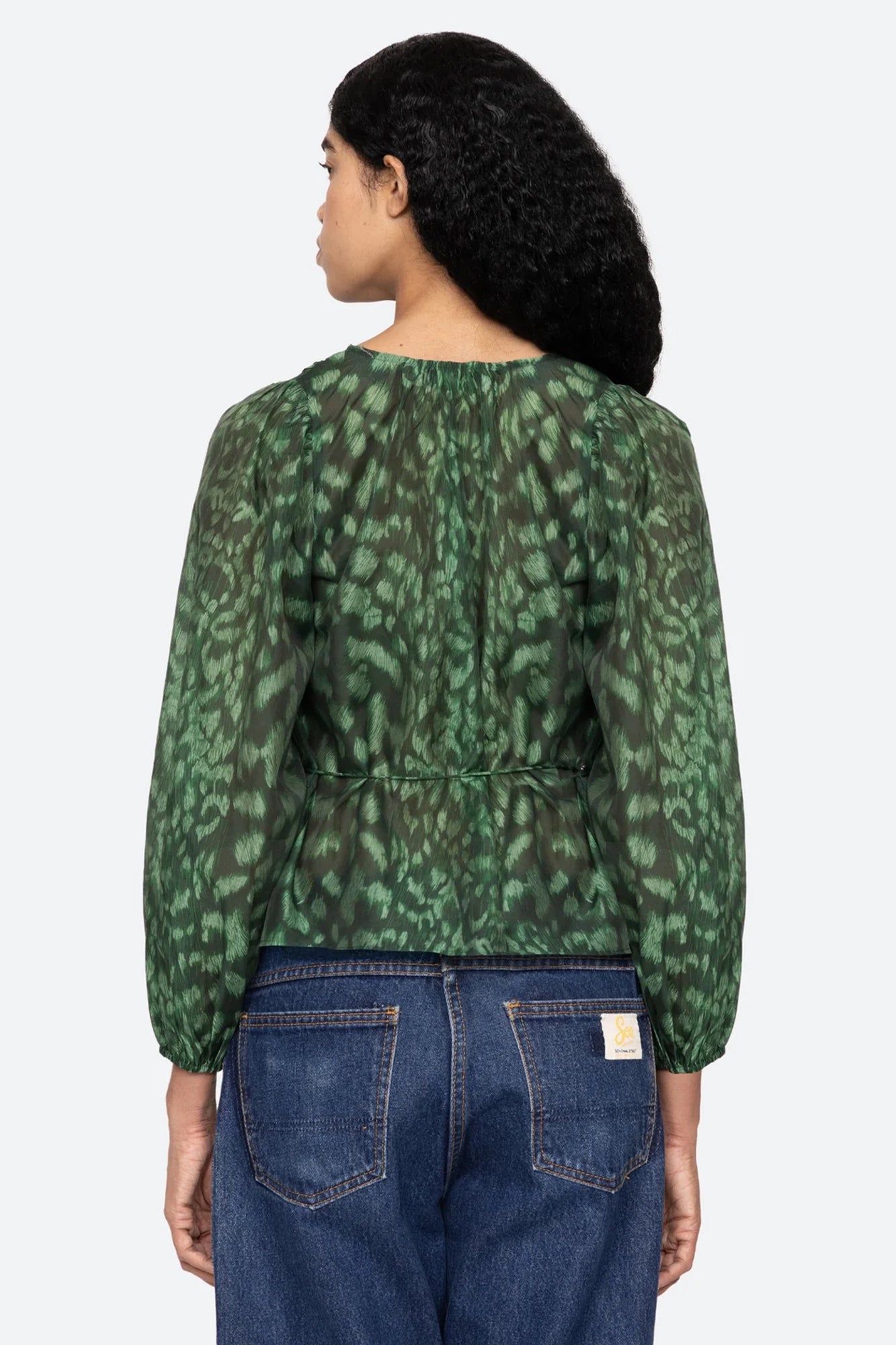 Claude Print Top