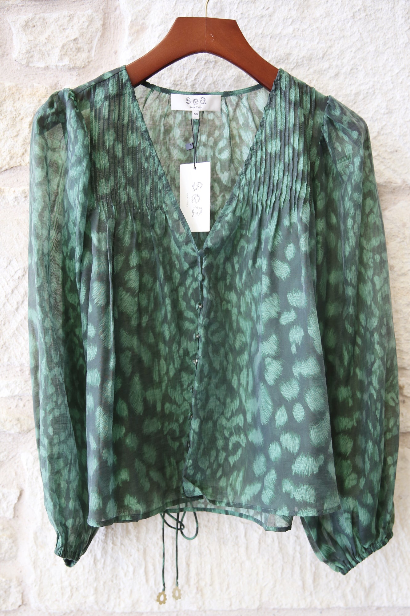 Claude Print Top
