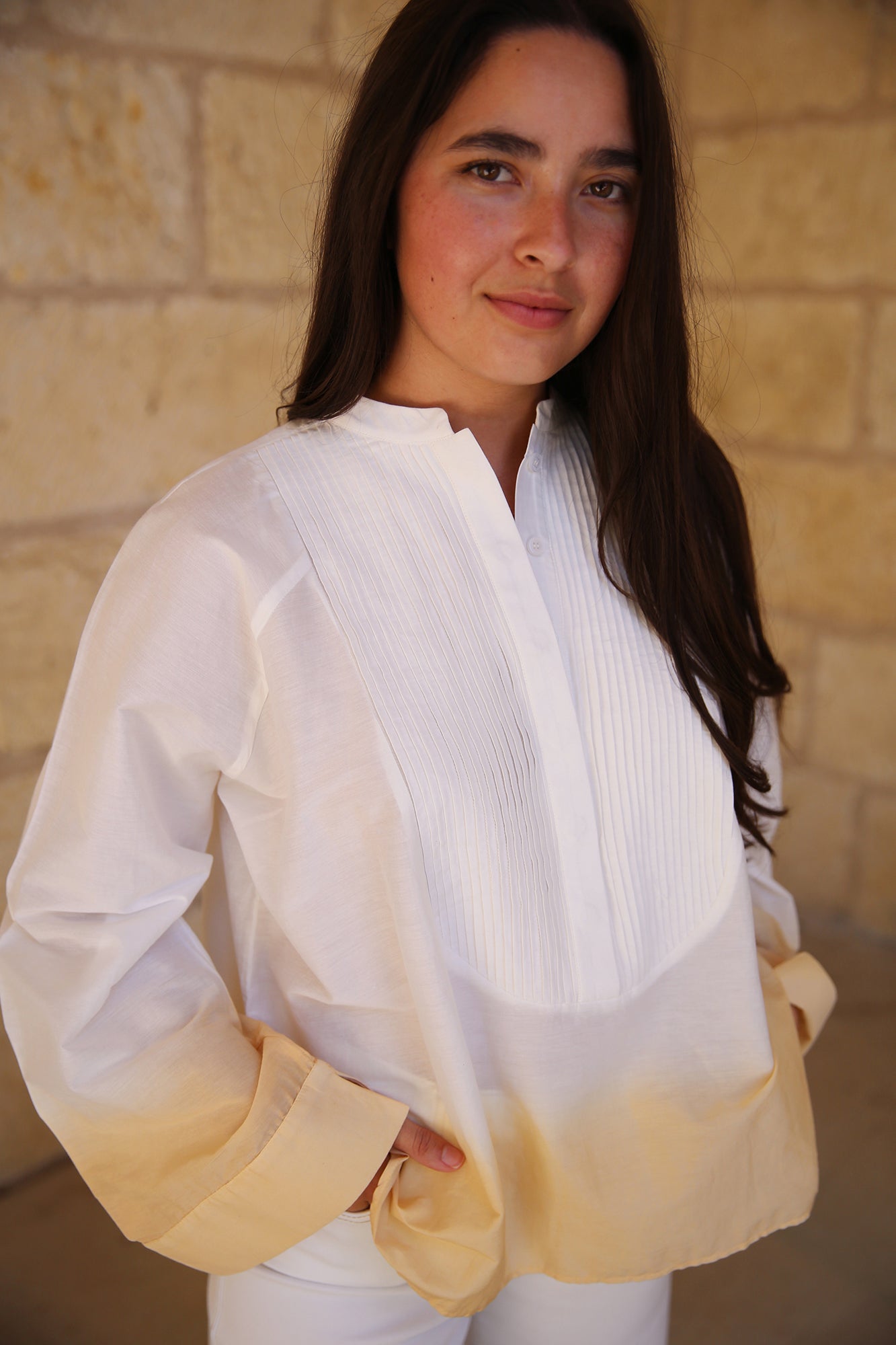 Corrientes Josephine Shirt Off White