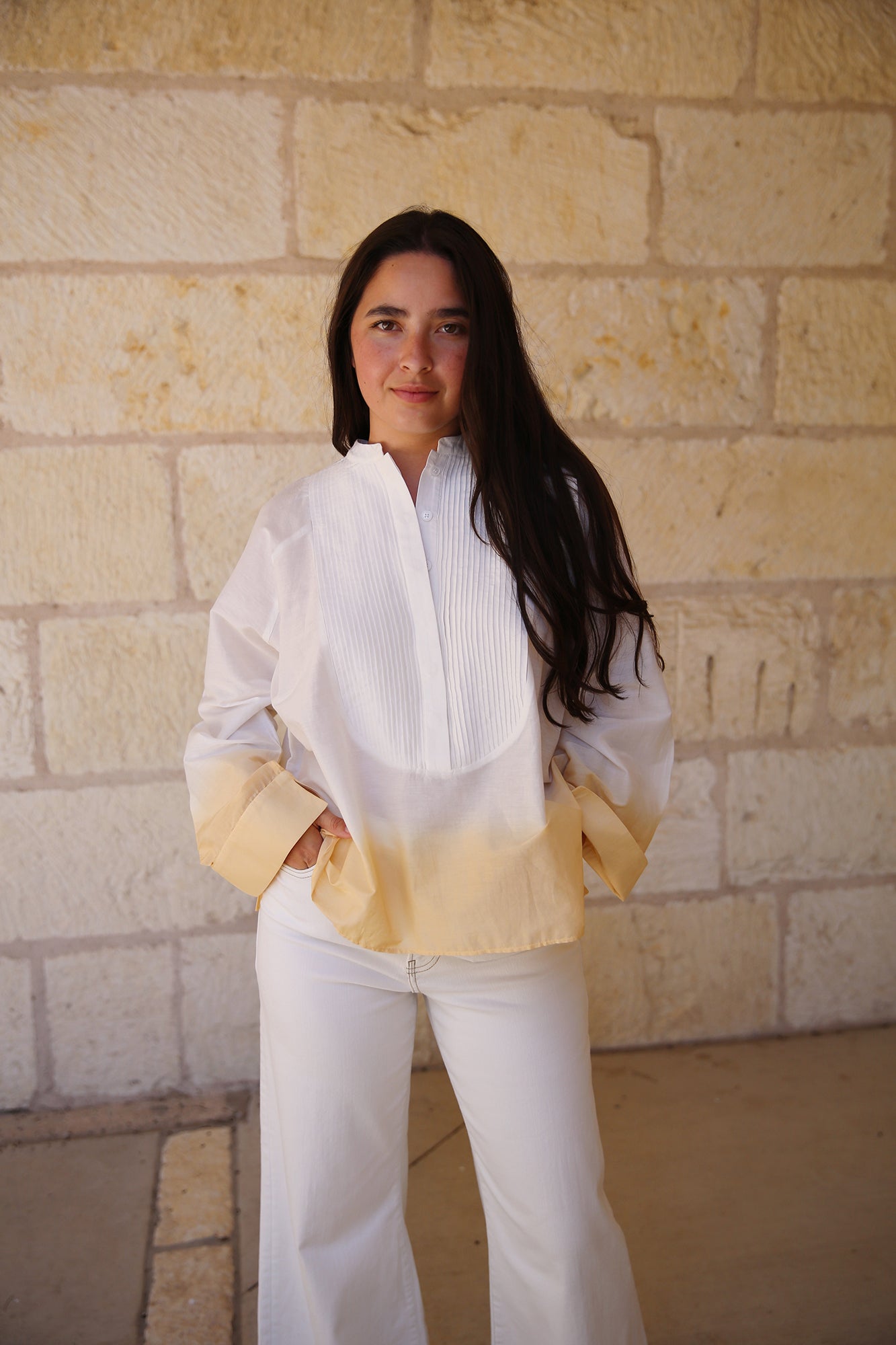 Corrientes Josephine Shirt Off White
