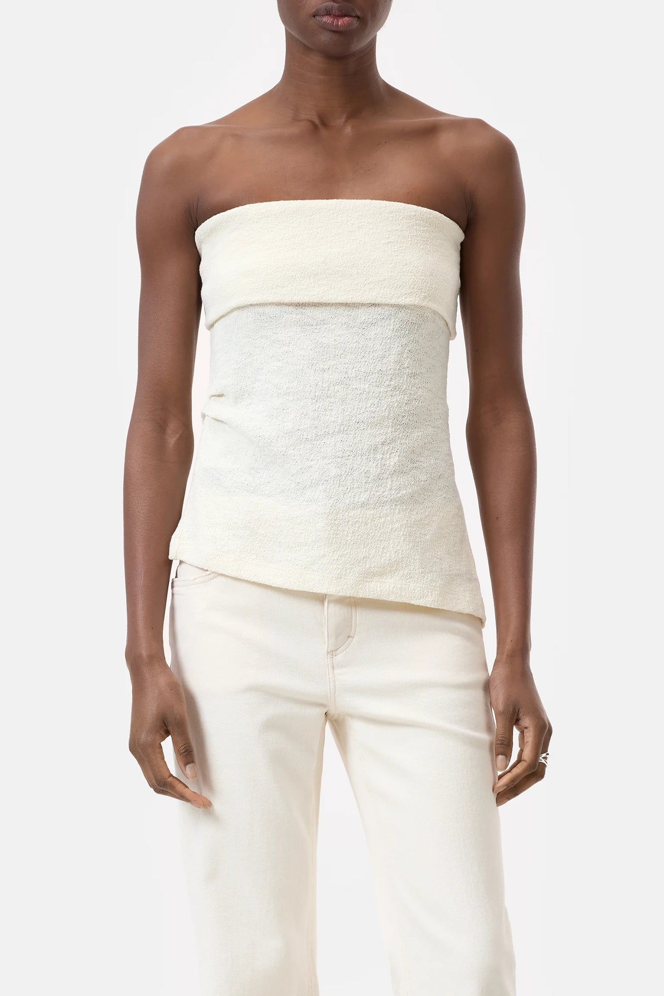 Cotton Bandeau Tube Top