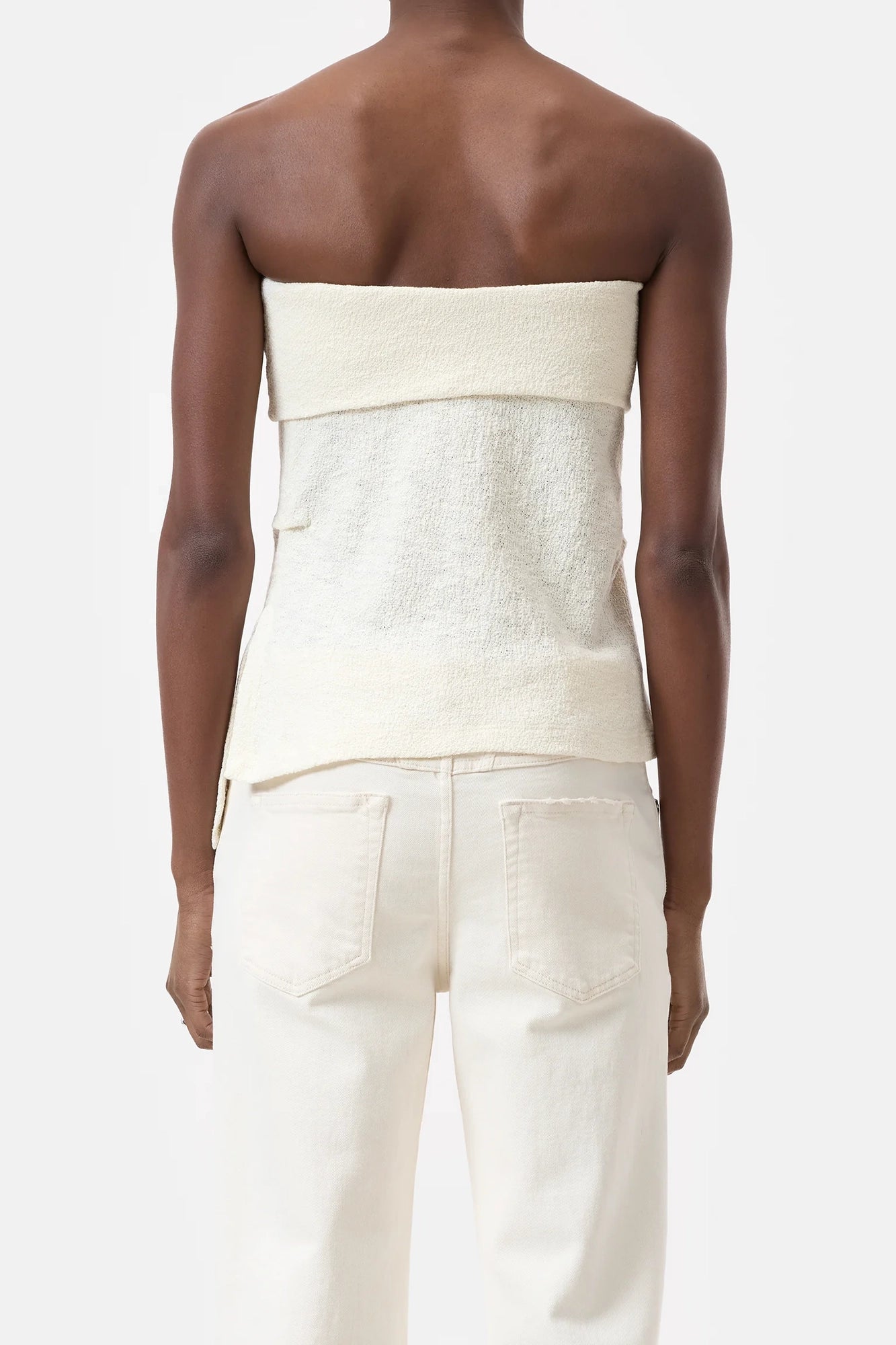 Cotton Bandeau Tube Top