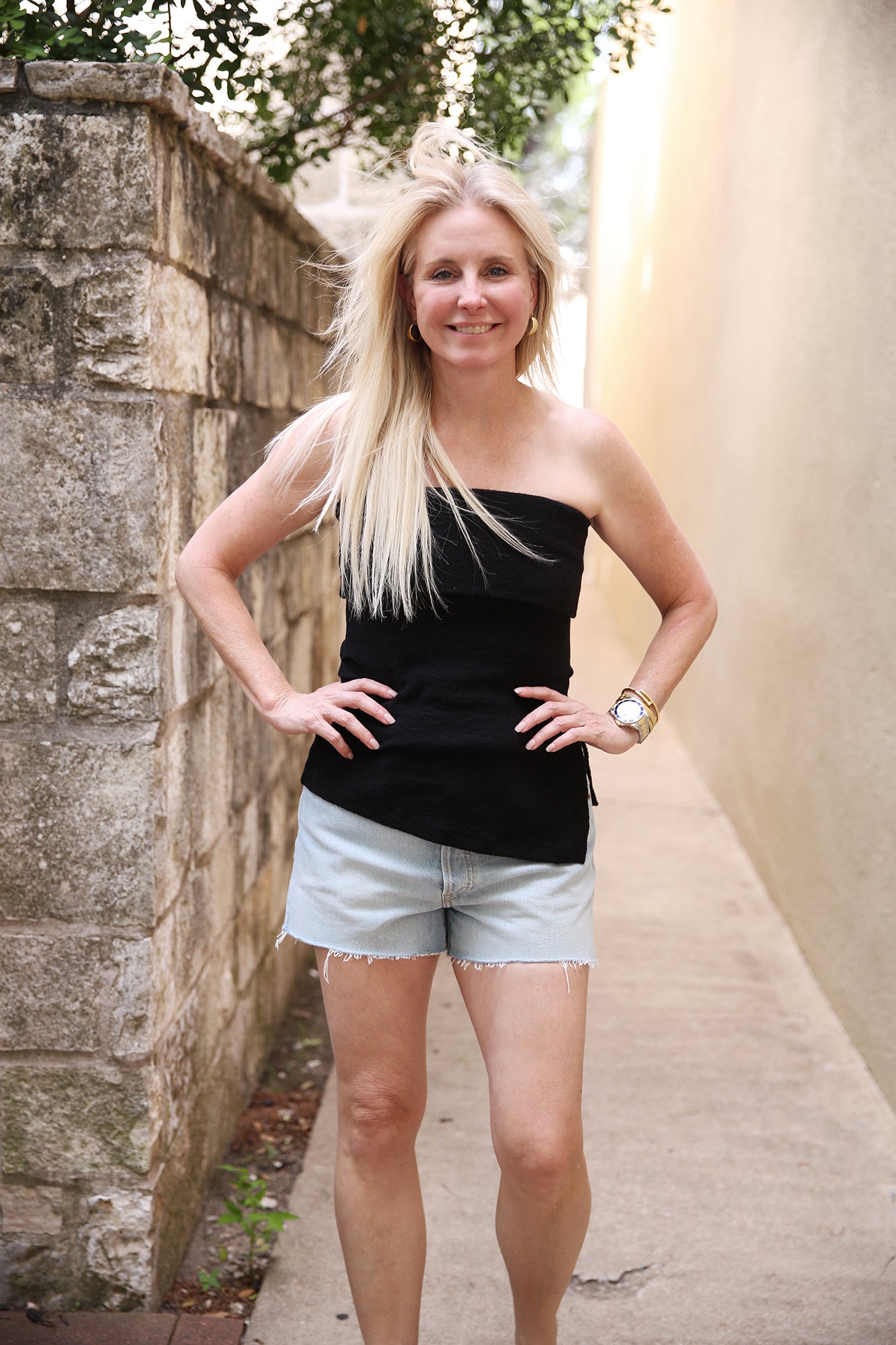 Cotton Bandeau Tube Top
