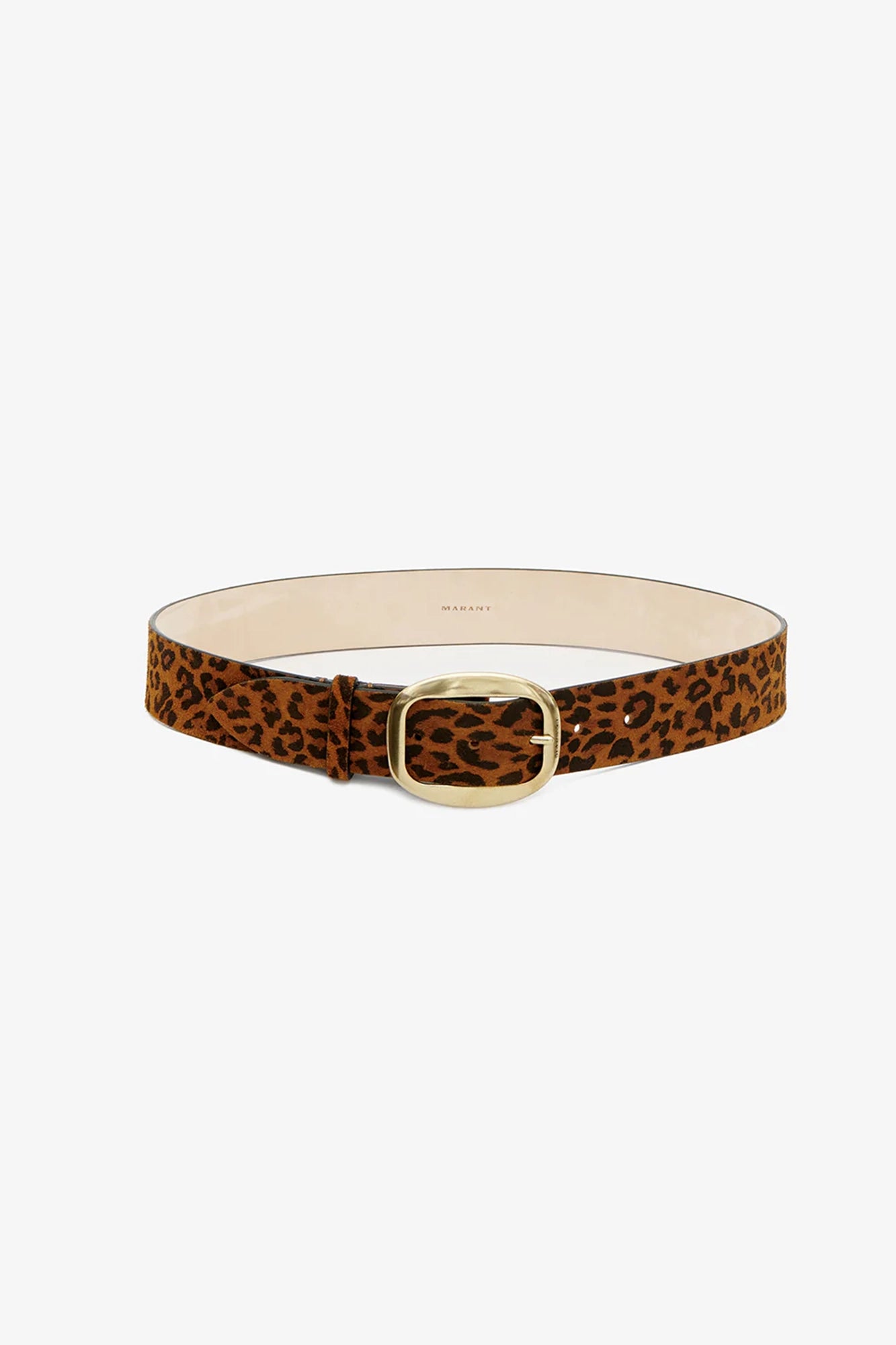 Dara Suede Calfskin Leather Belt