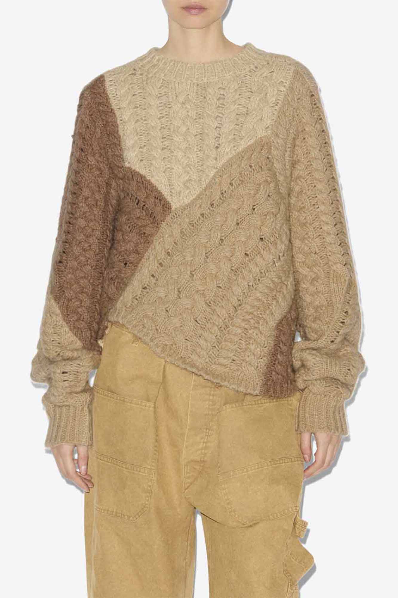 Daryl Patchwork Sweater