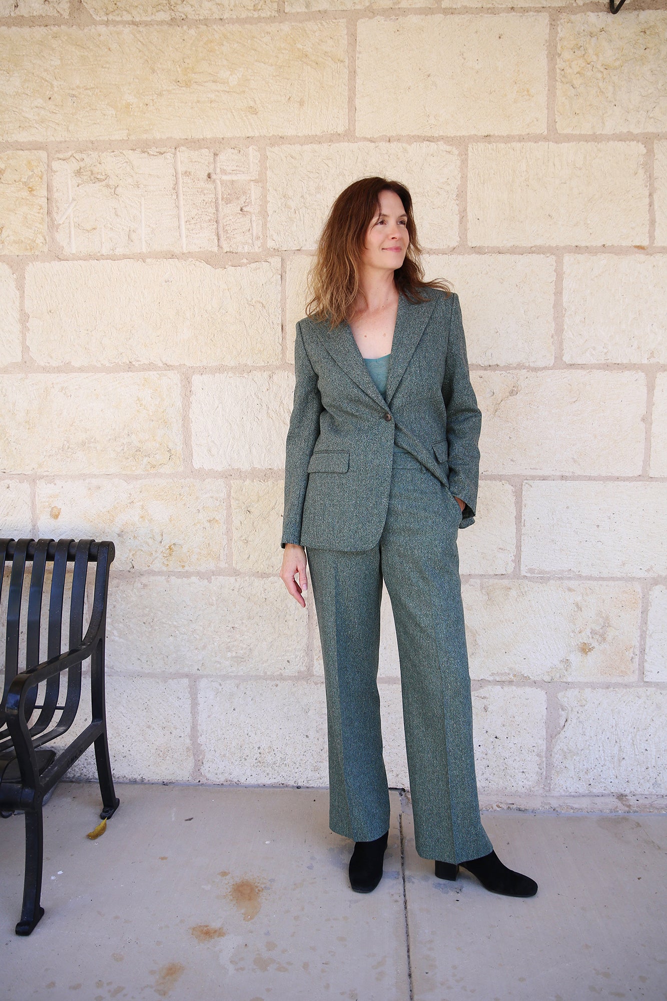 Donegal Tweed Gates Pant Ivy Vine Multi