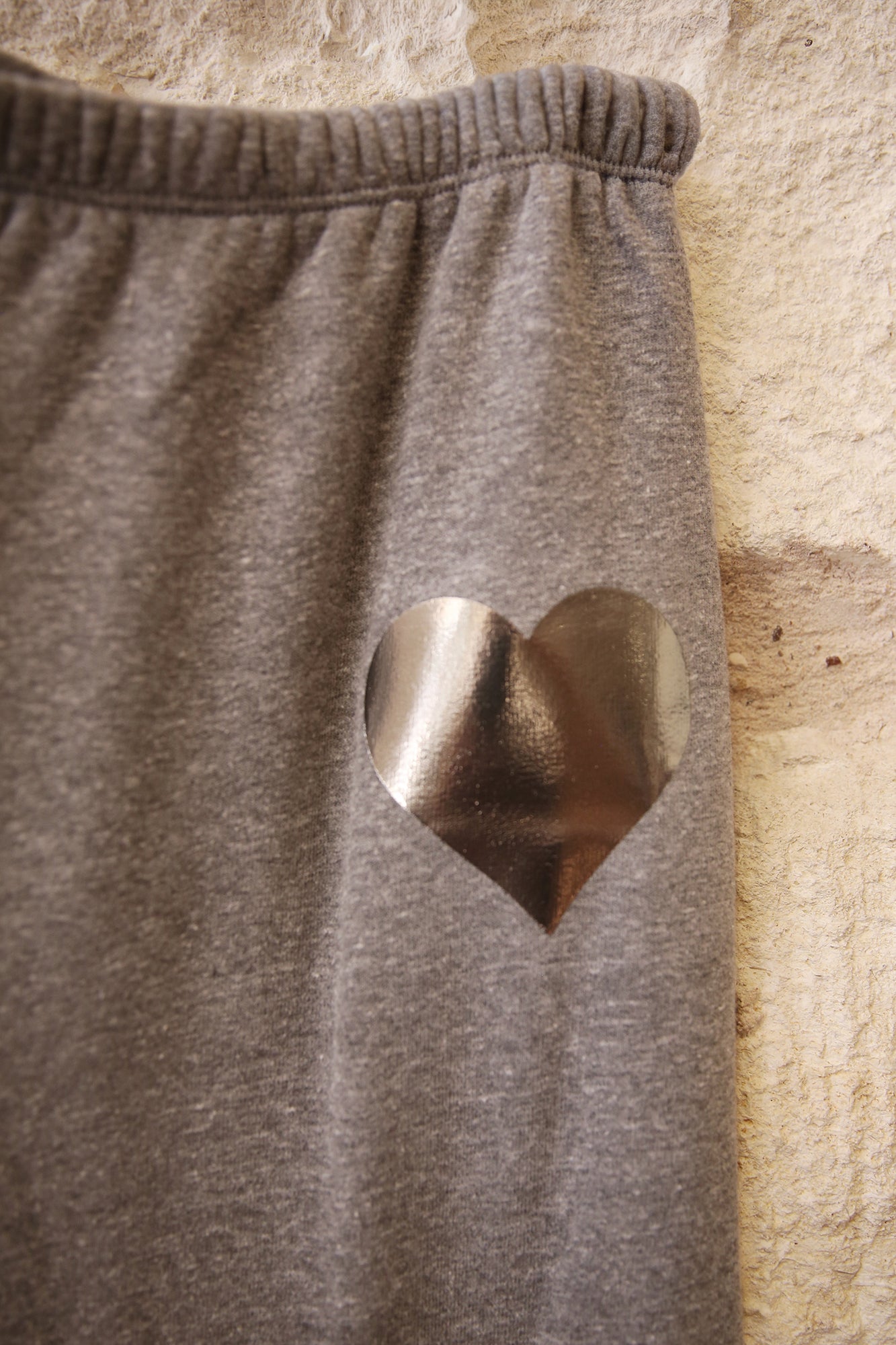 Dark Heather Grey Heart Logo Sweatpants