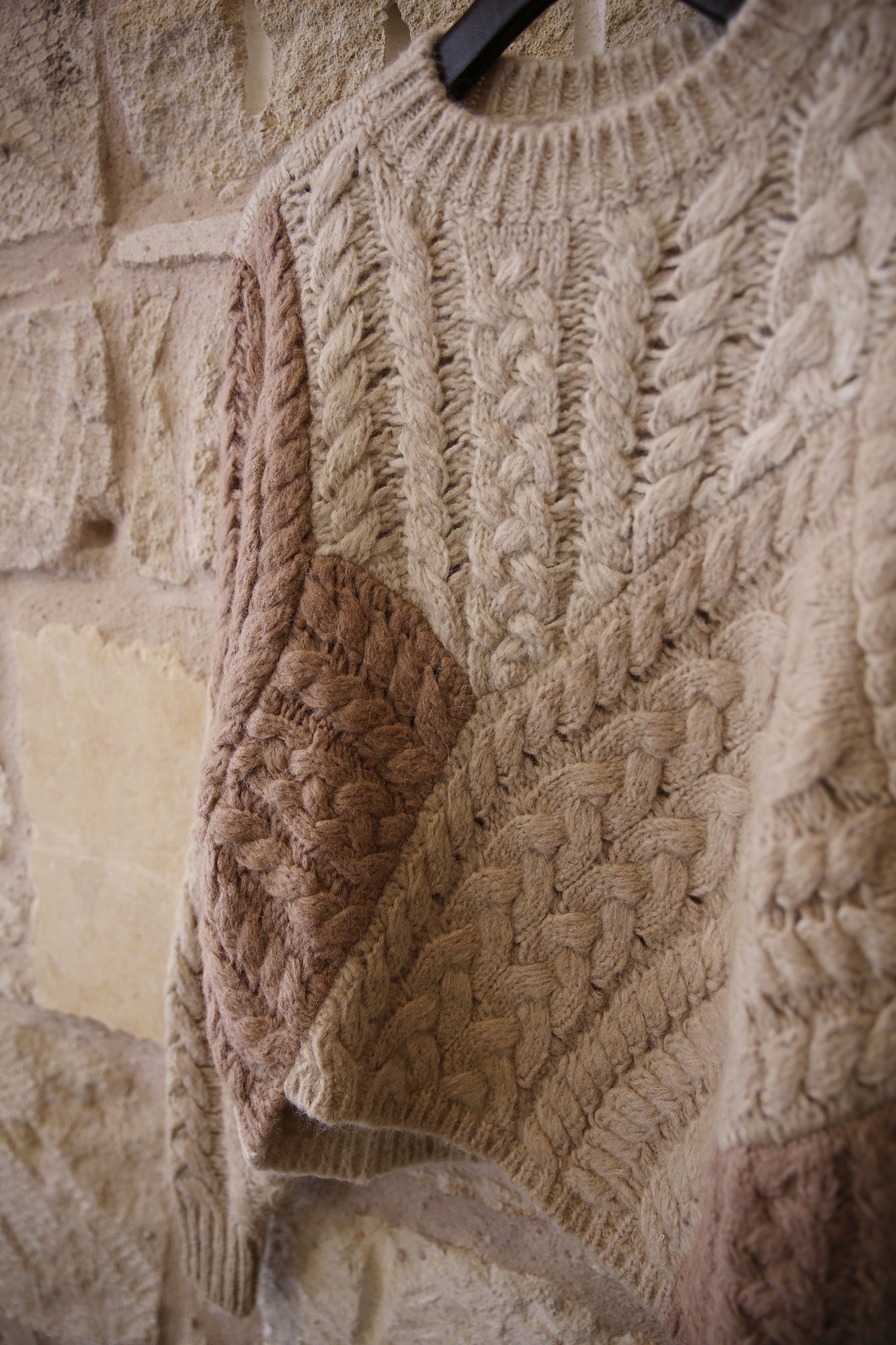 Daryl Patchwork Sweater