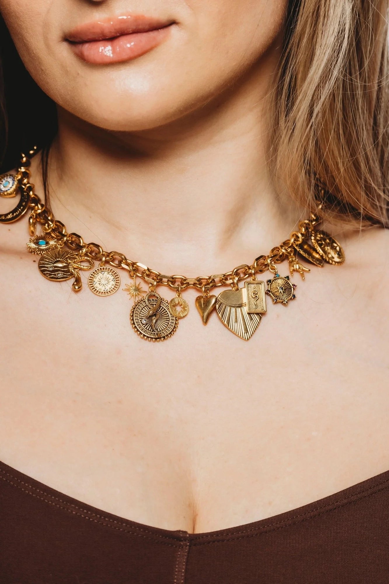 Dayanna Necklace Gold