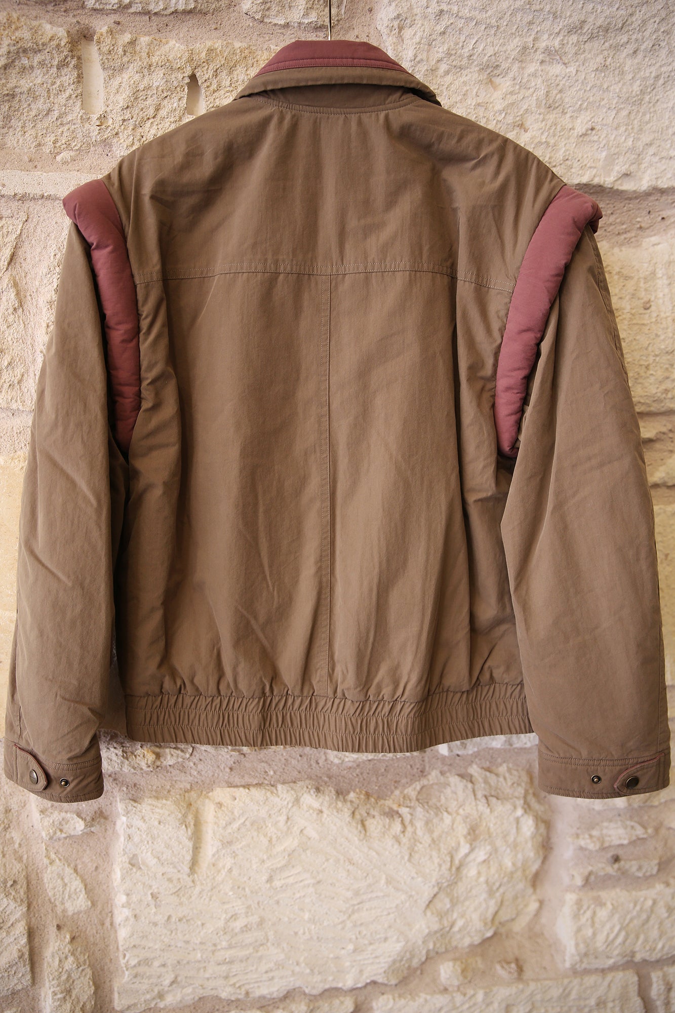 Desha Two-Toned Cotton Jacket