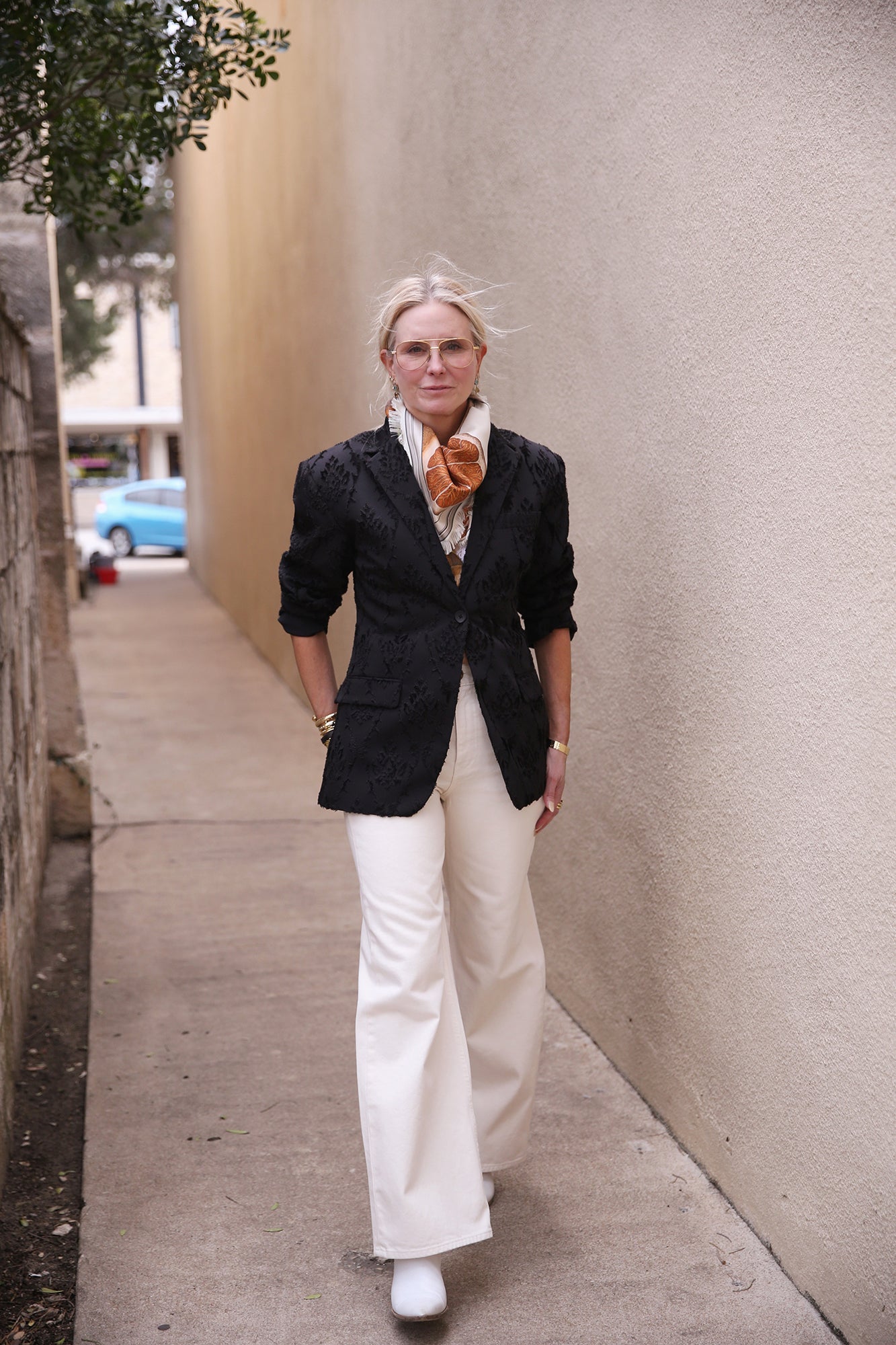 Dhemi Geo Fil Coupé Jacket