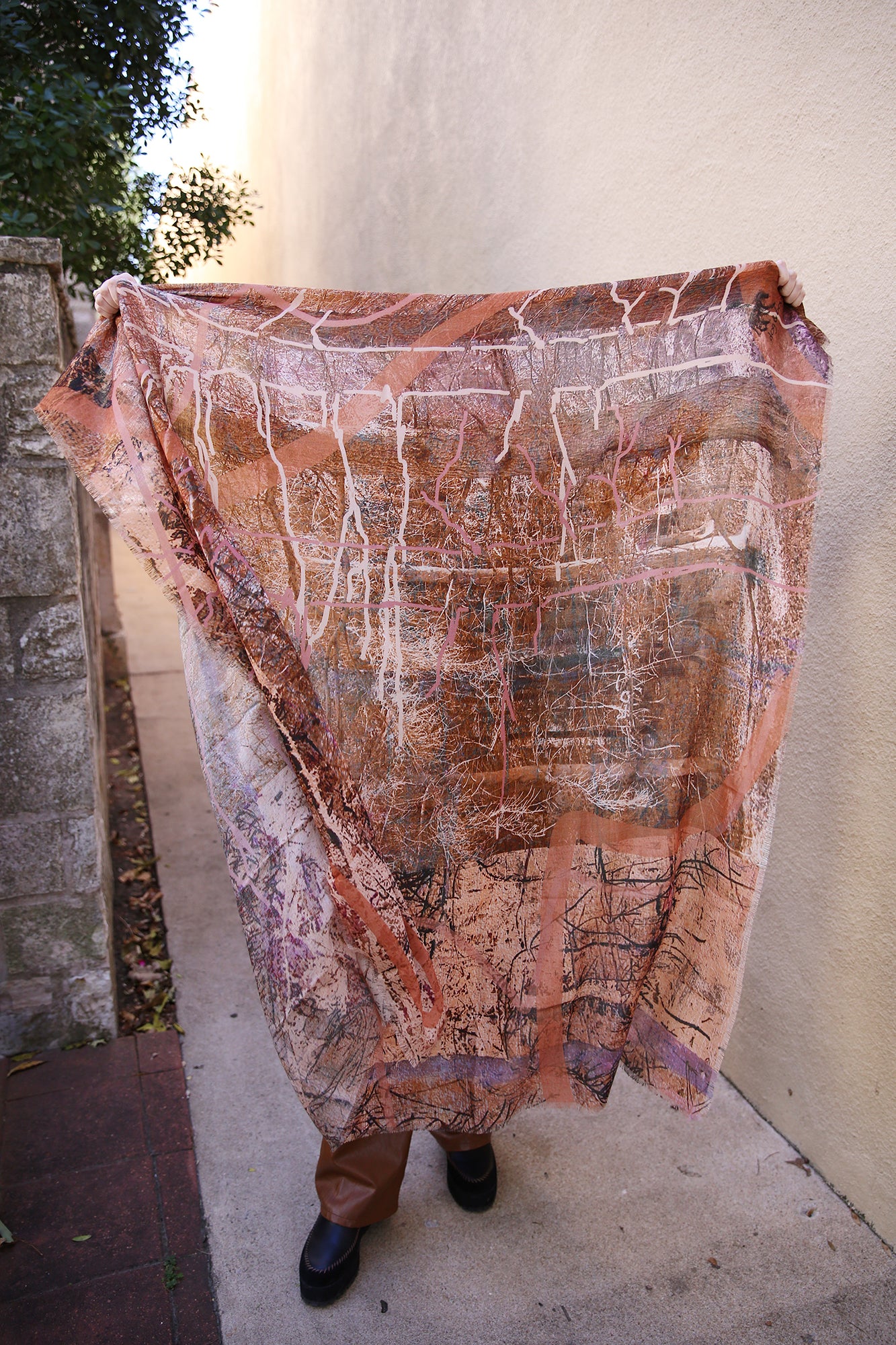 Doughty Merino Wool Scarf 130cm x 130cn