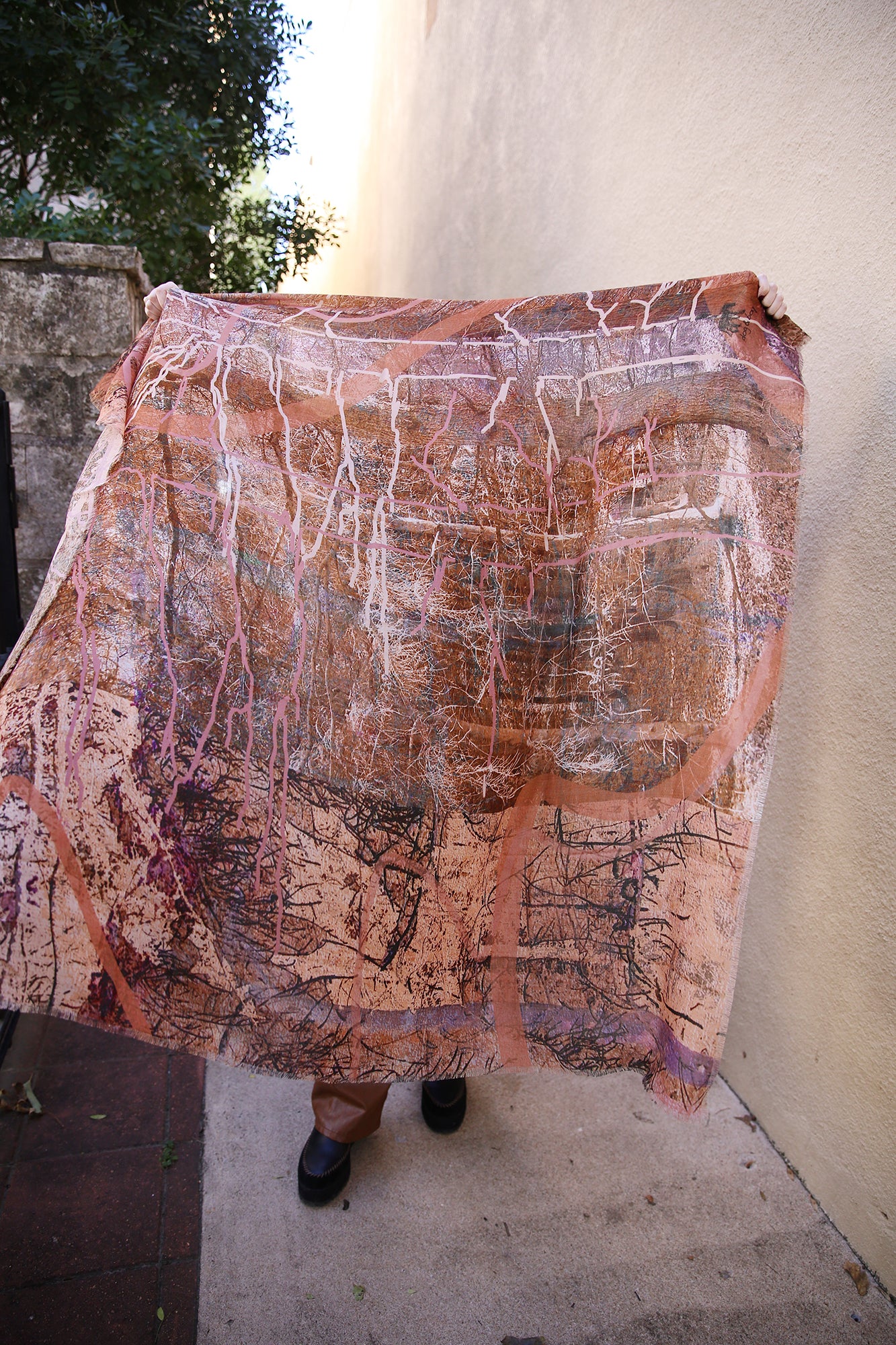 Doughty Merino Wool Scarf 130cm x 130cn