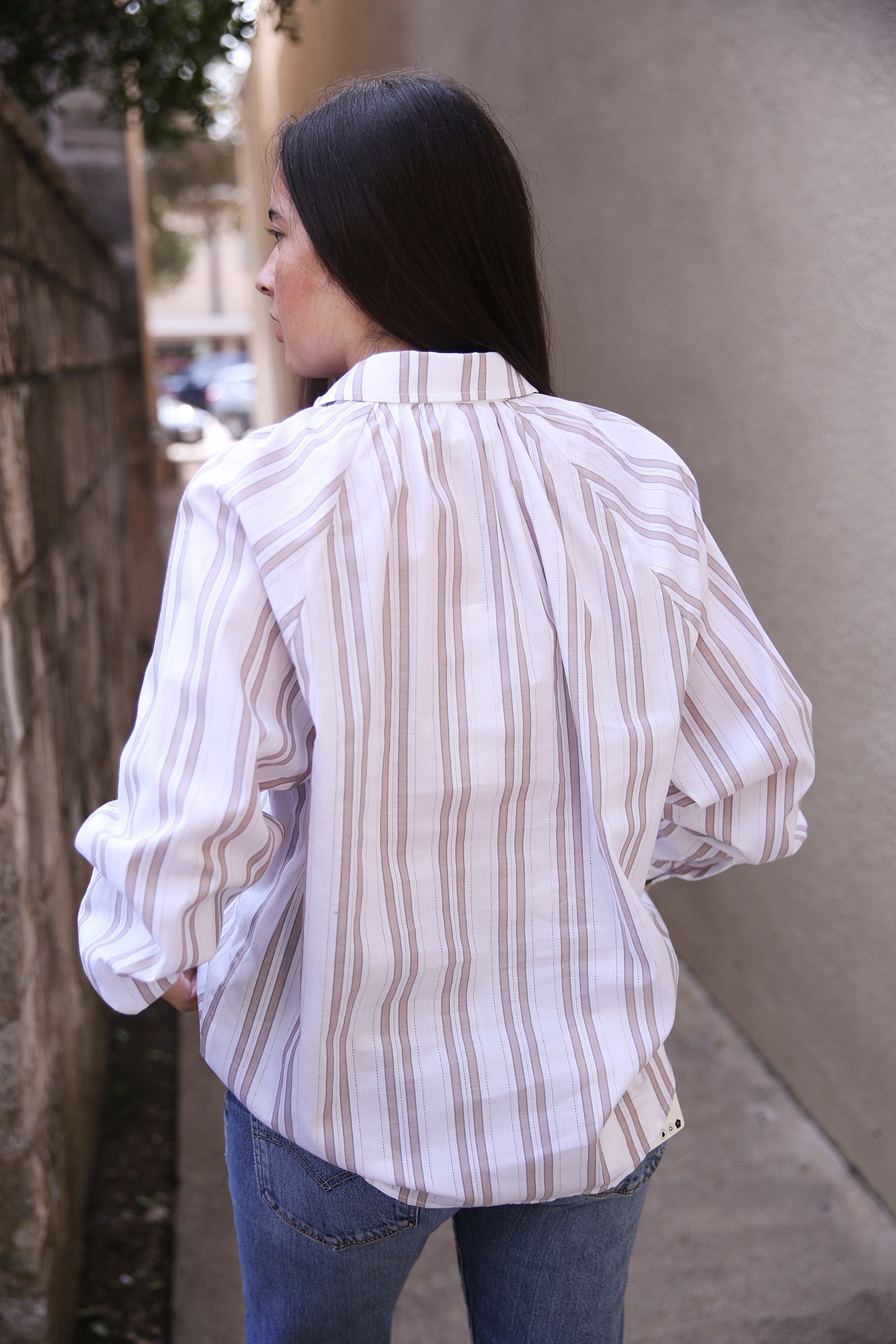 Dylan Shirt Drop Needle Stripe