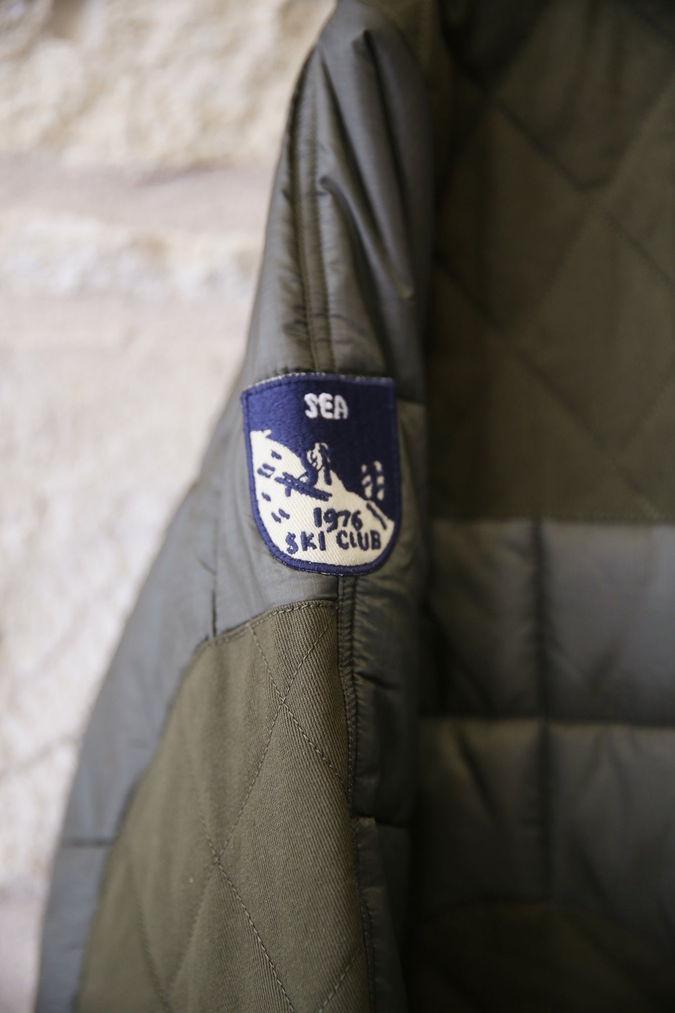Eira Quilted Patched Puffer Jacket