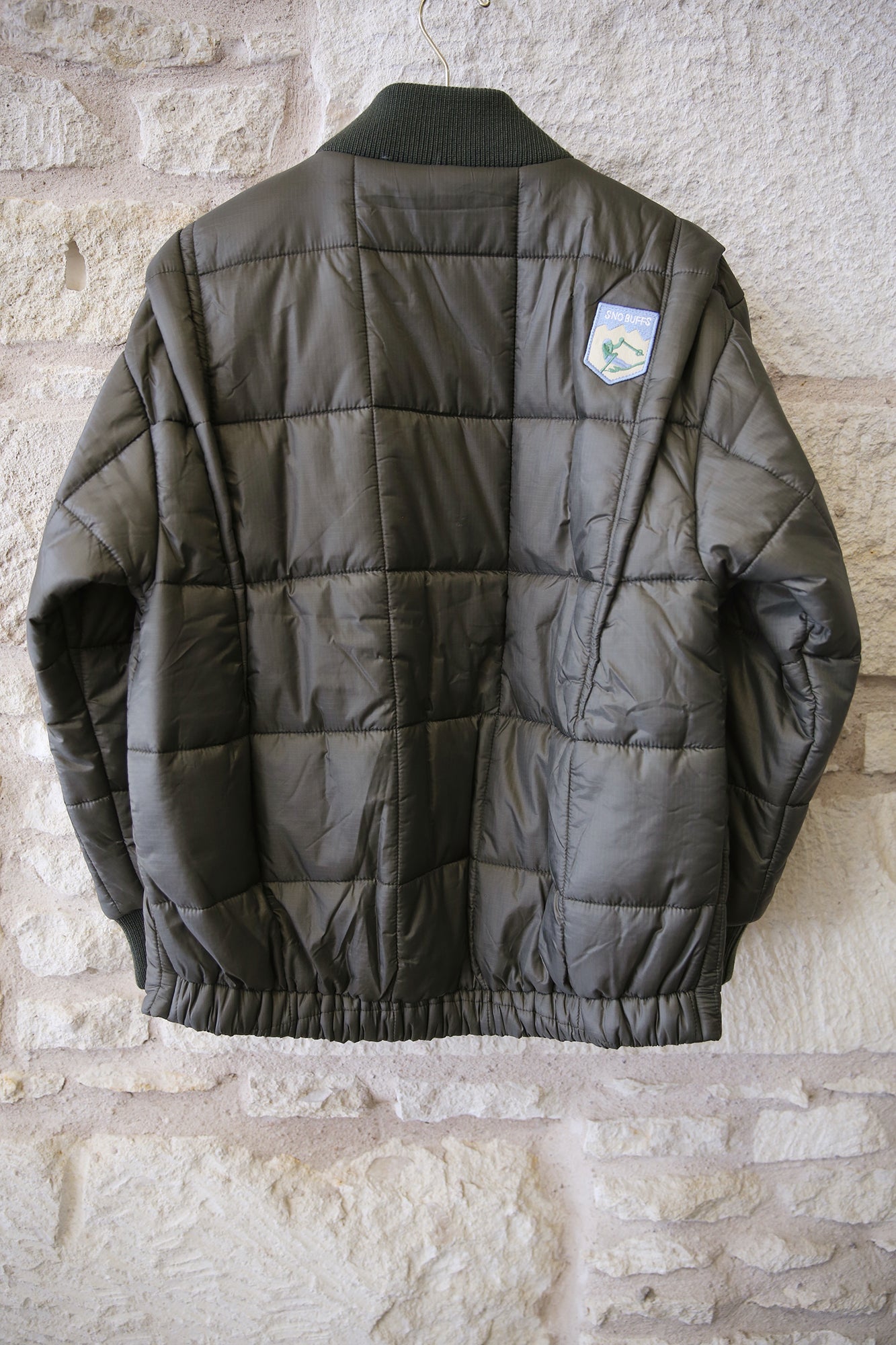 Eira Quilted Patched Puffer Jacket