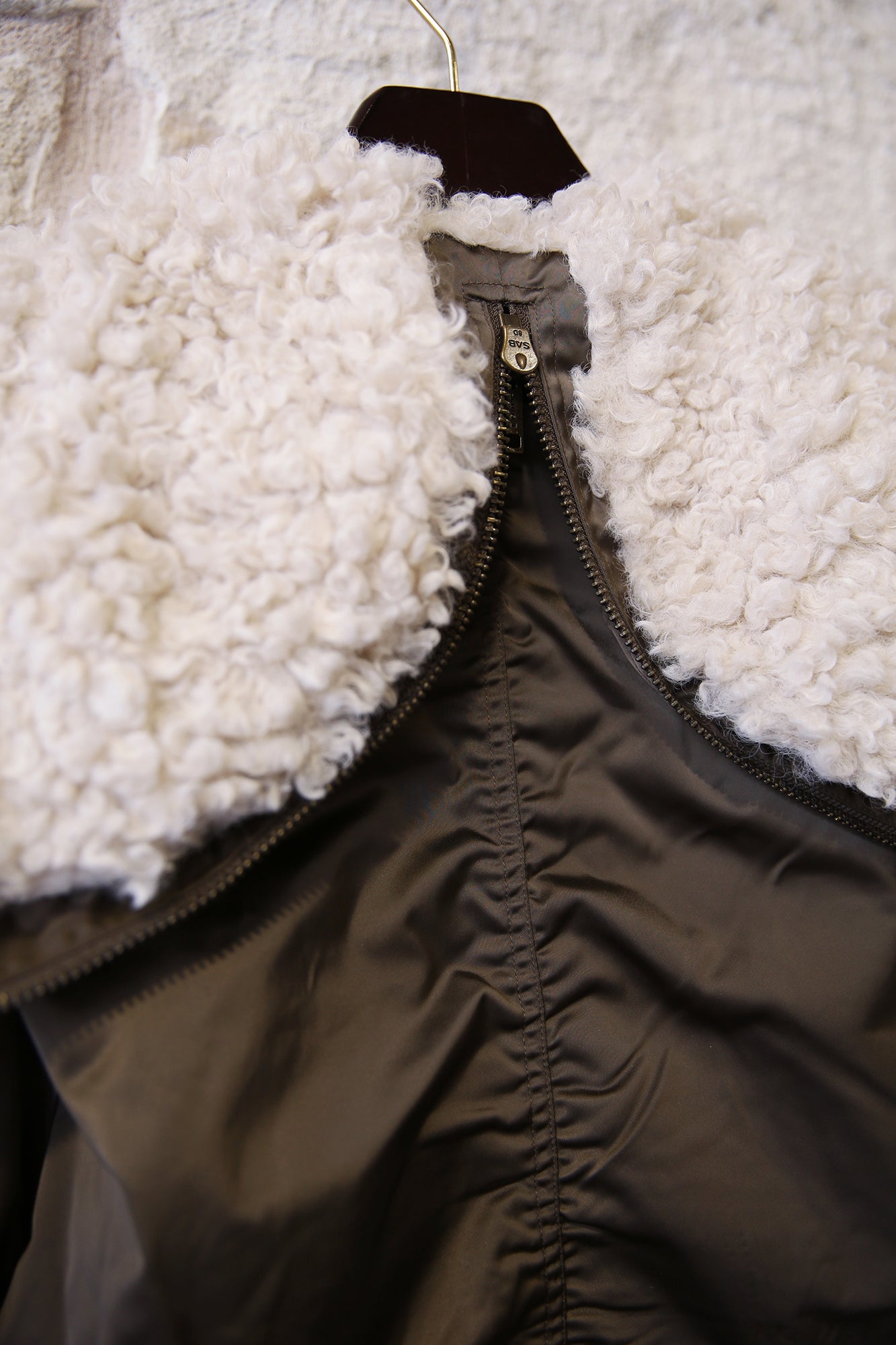 Elisa Short Quilted Satin Coat