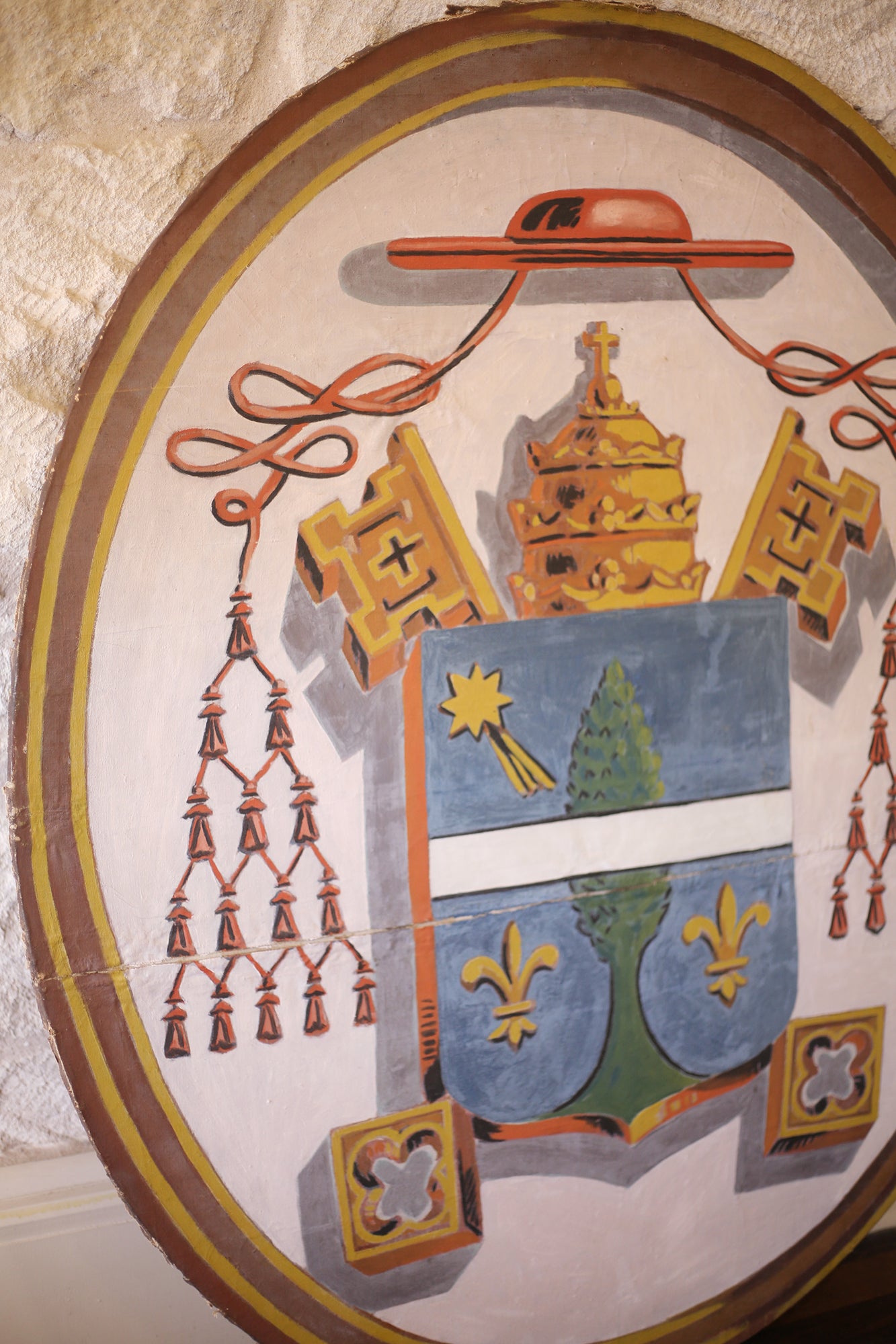 French Religion Canvas Keys