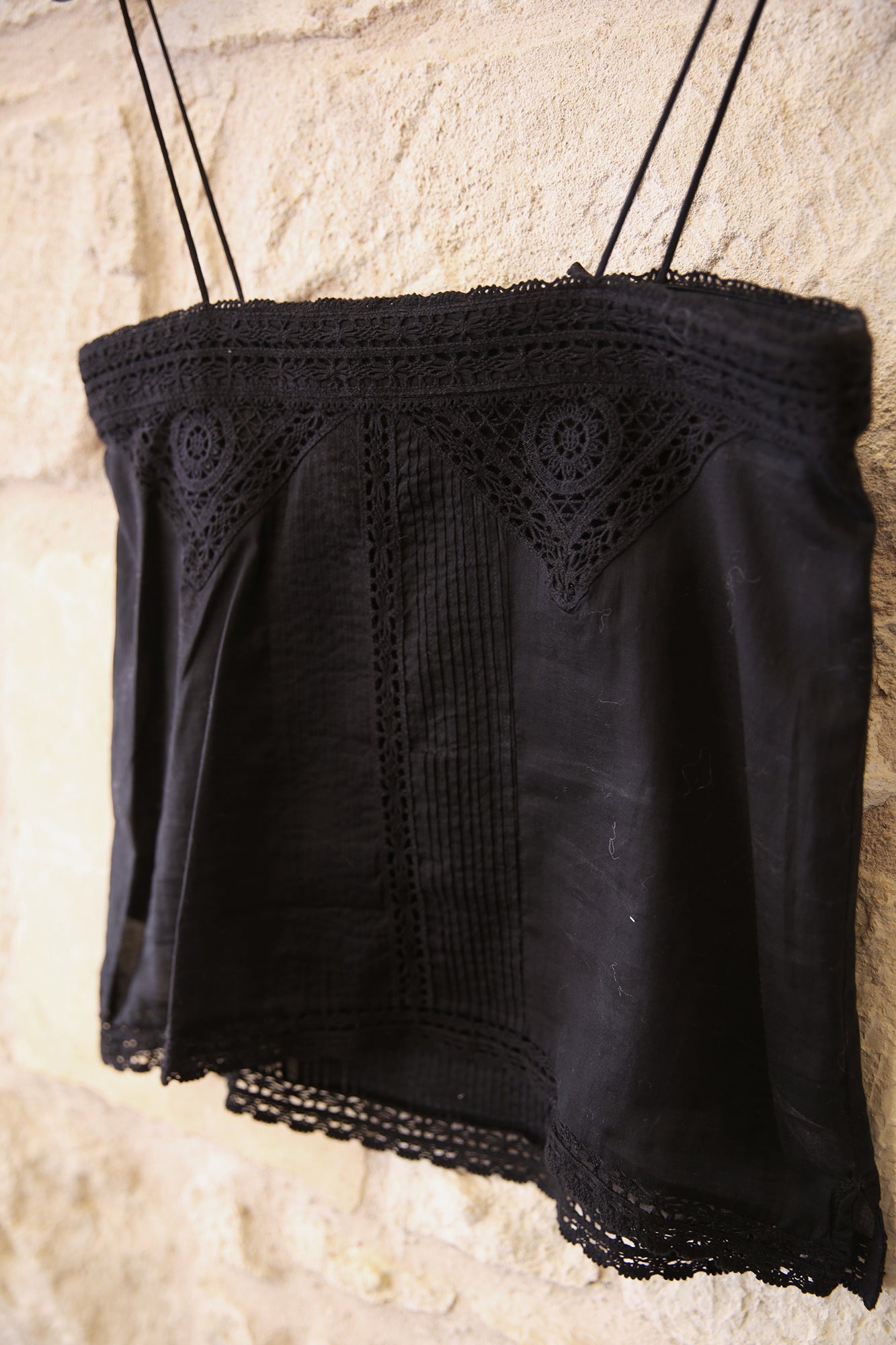 Gaelia Strappy Cotton Voile Top