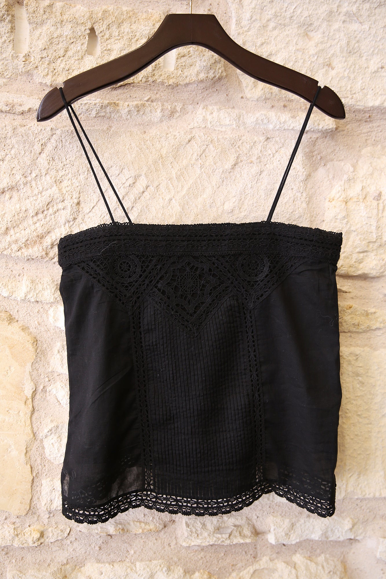 Gaelia Strappy Cotton Voile Top