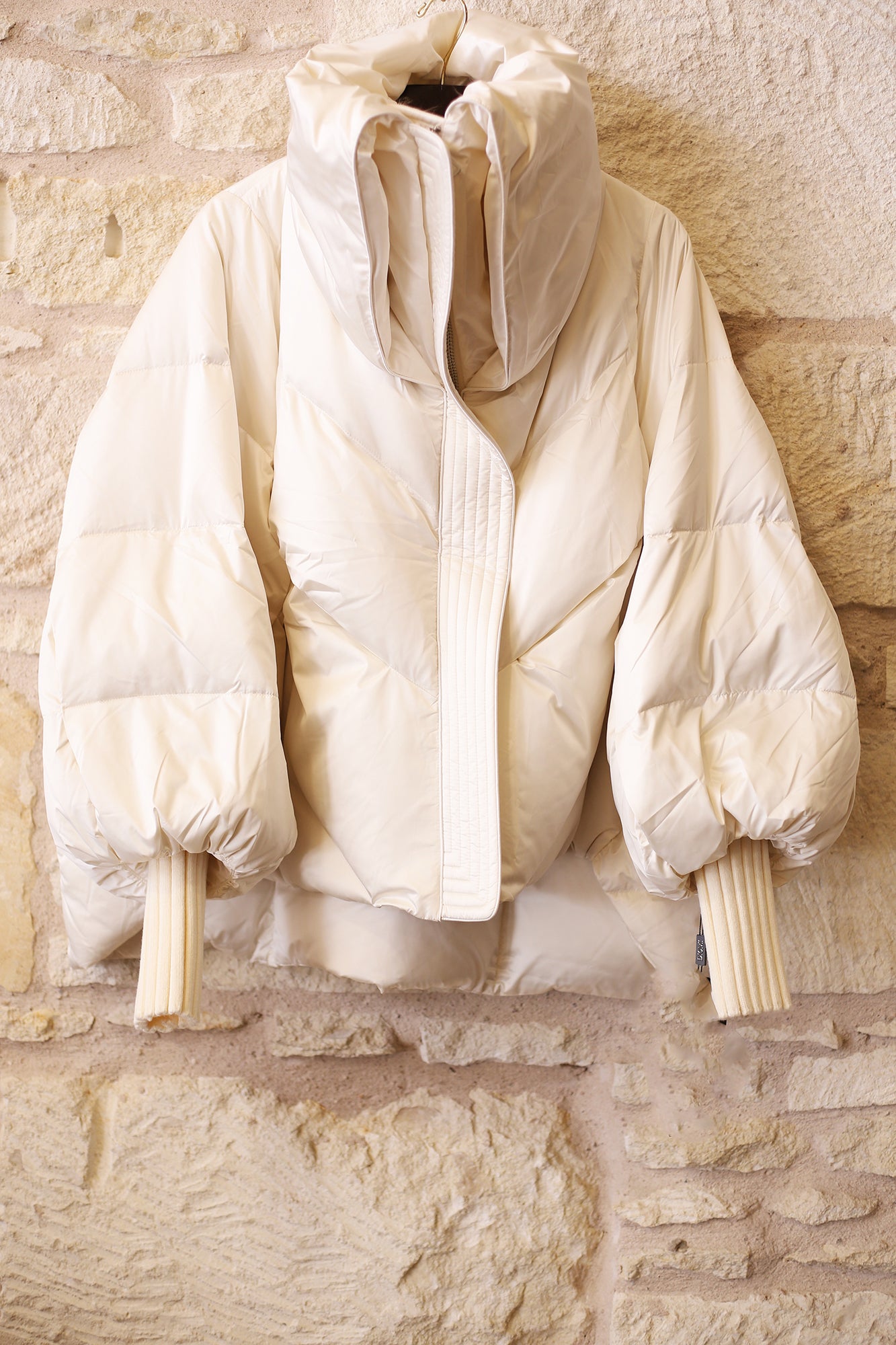 Goose Down Jacket w/Raccoon Fur