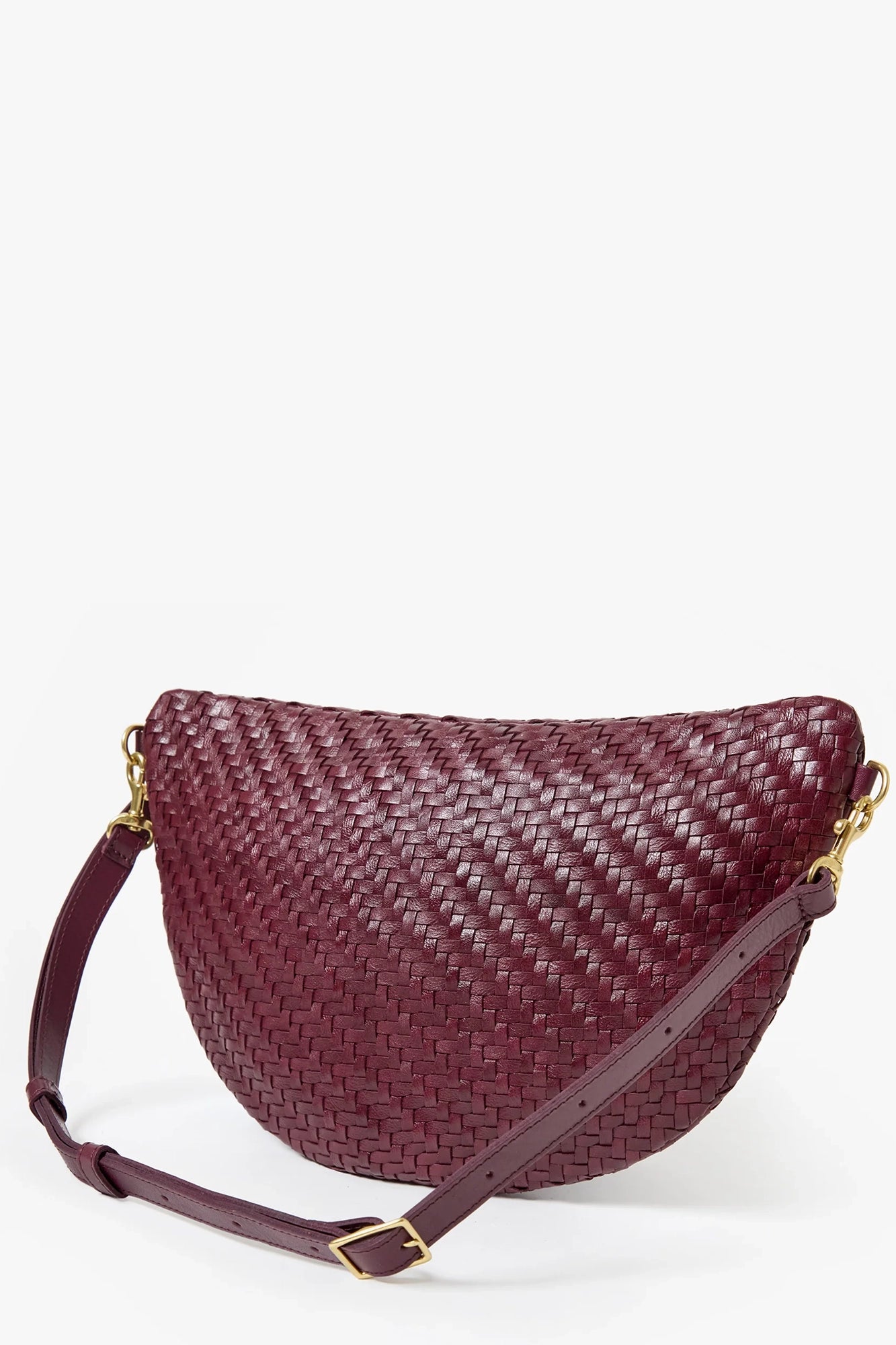 Grande Fanny Cassis Woven Zig-Zag