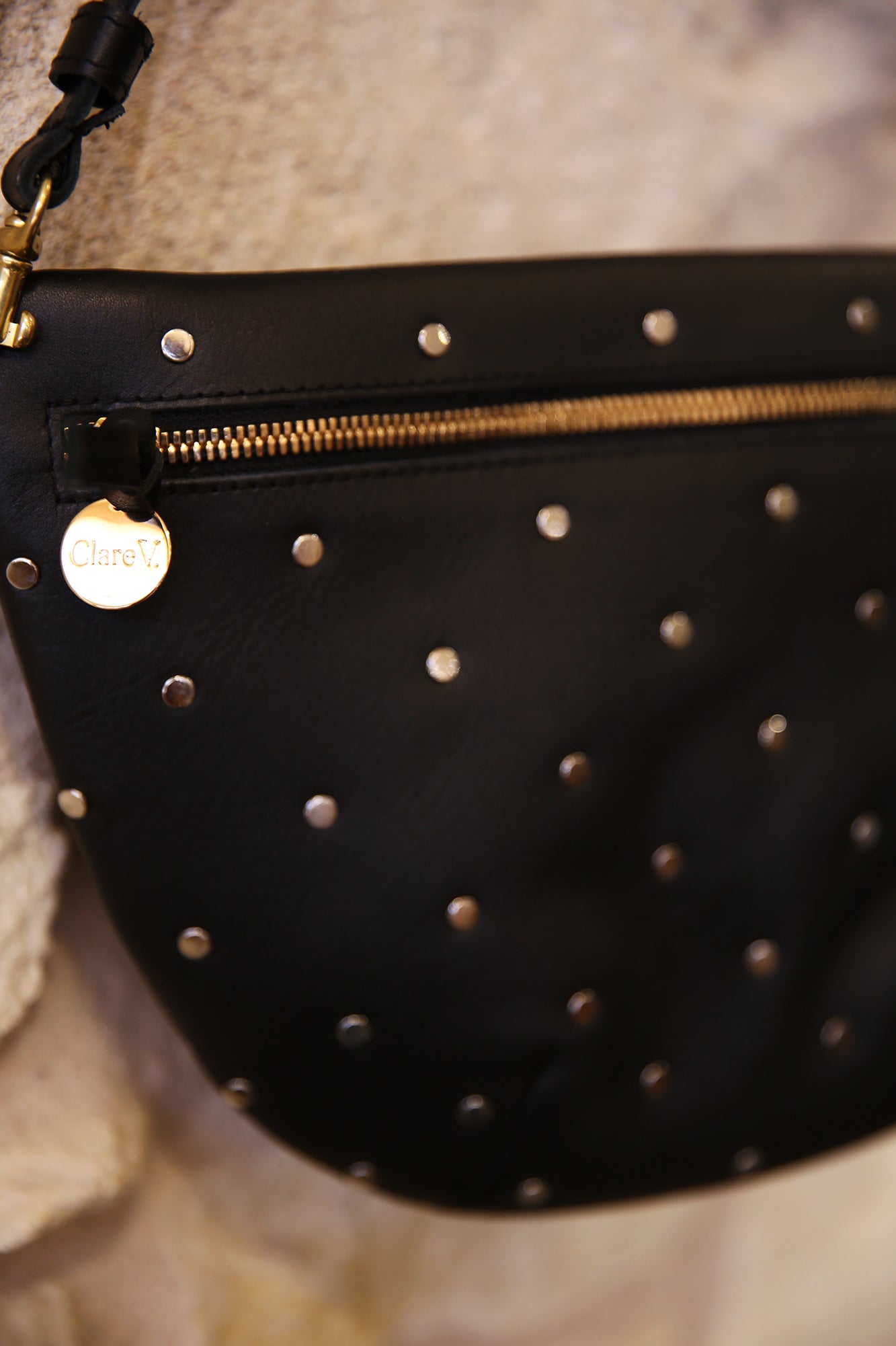 Grande Fanny Black W/Studs