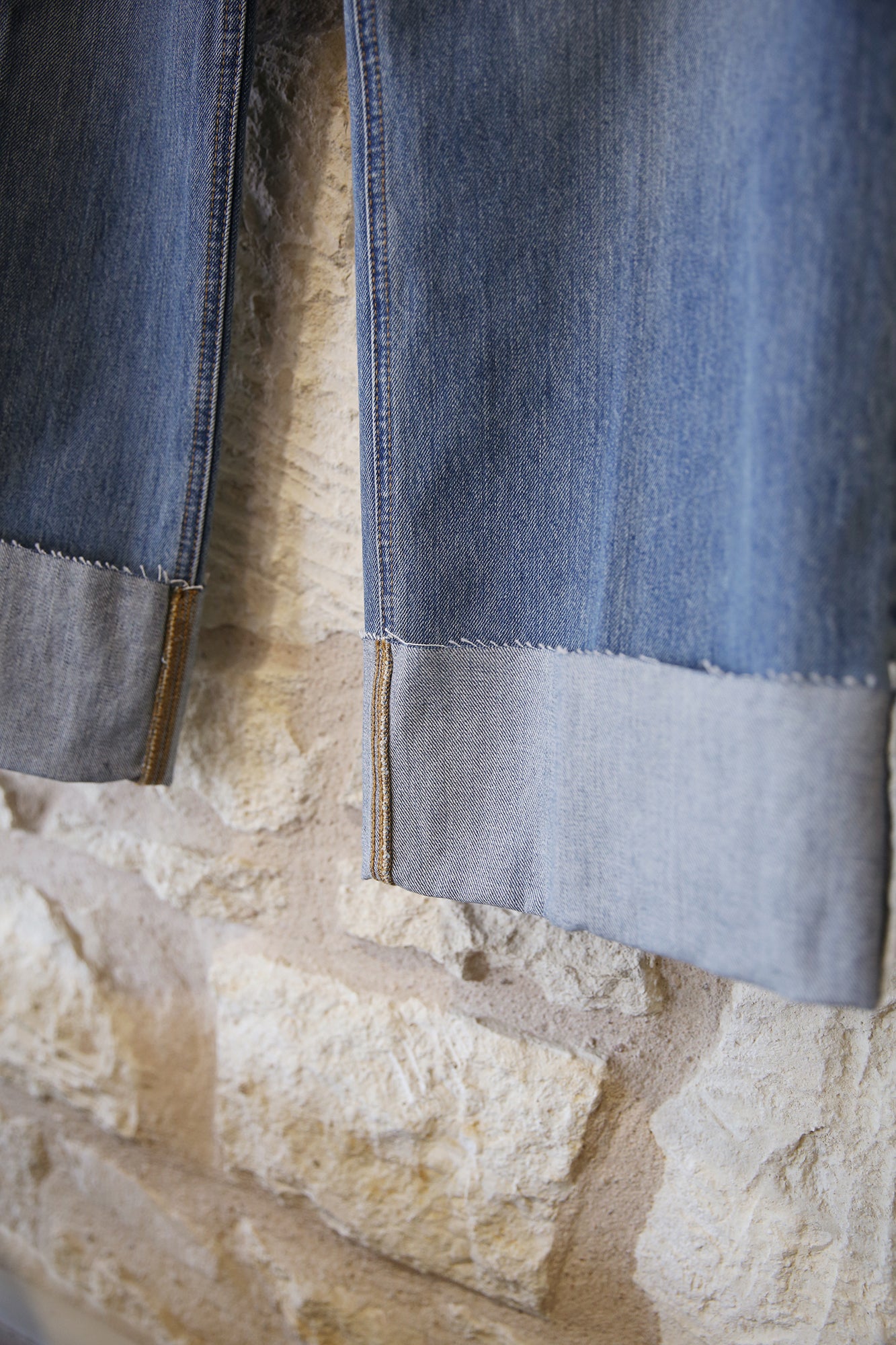 High Rise Wide Leg Cuff