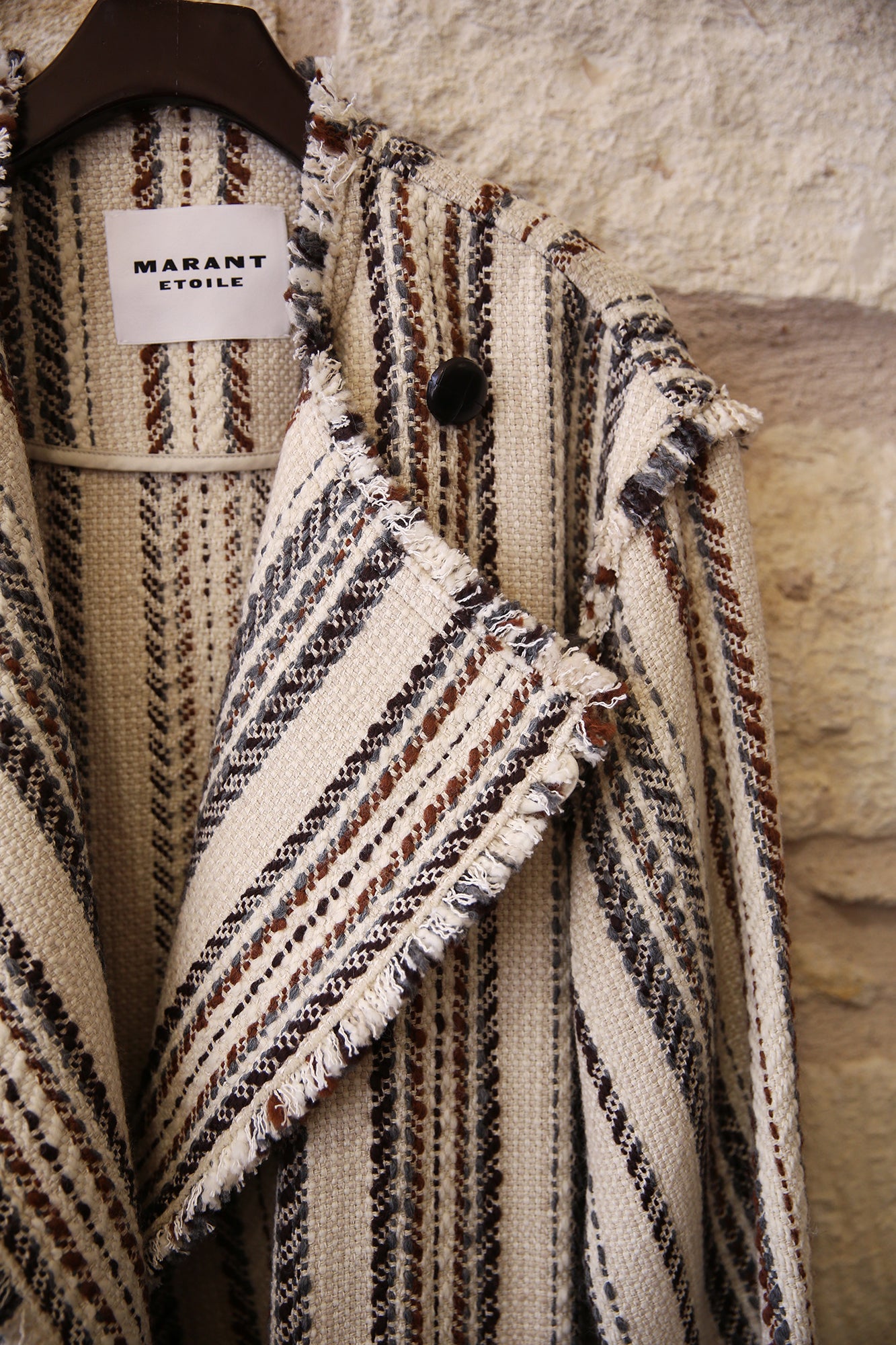 Inita Long Striped Coat