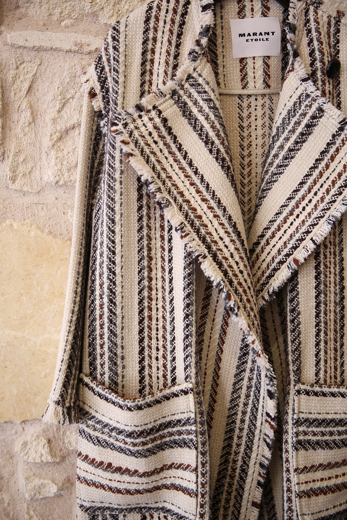 Inita Long Striped Coat