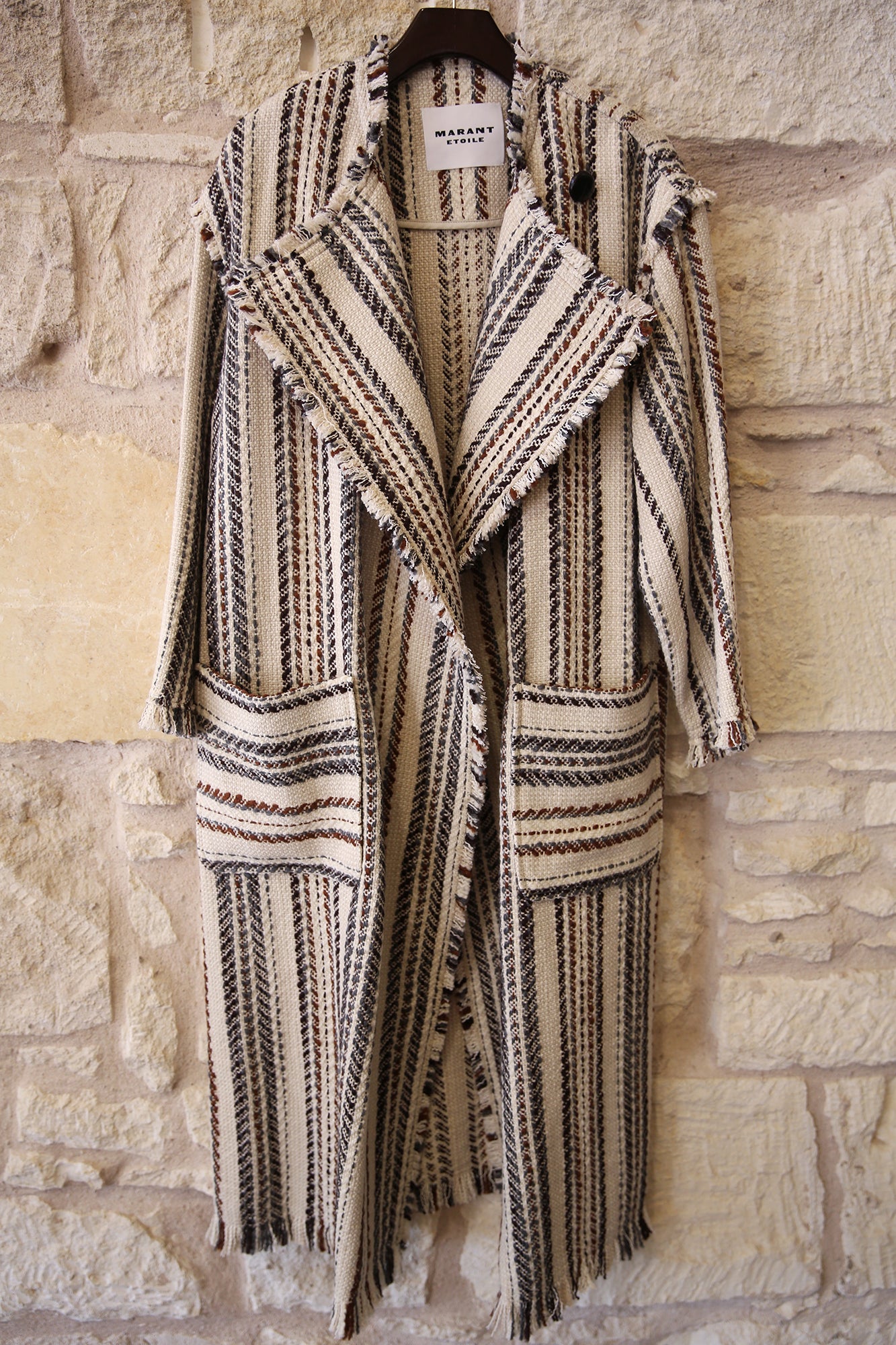 Inita Long Striped Coat