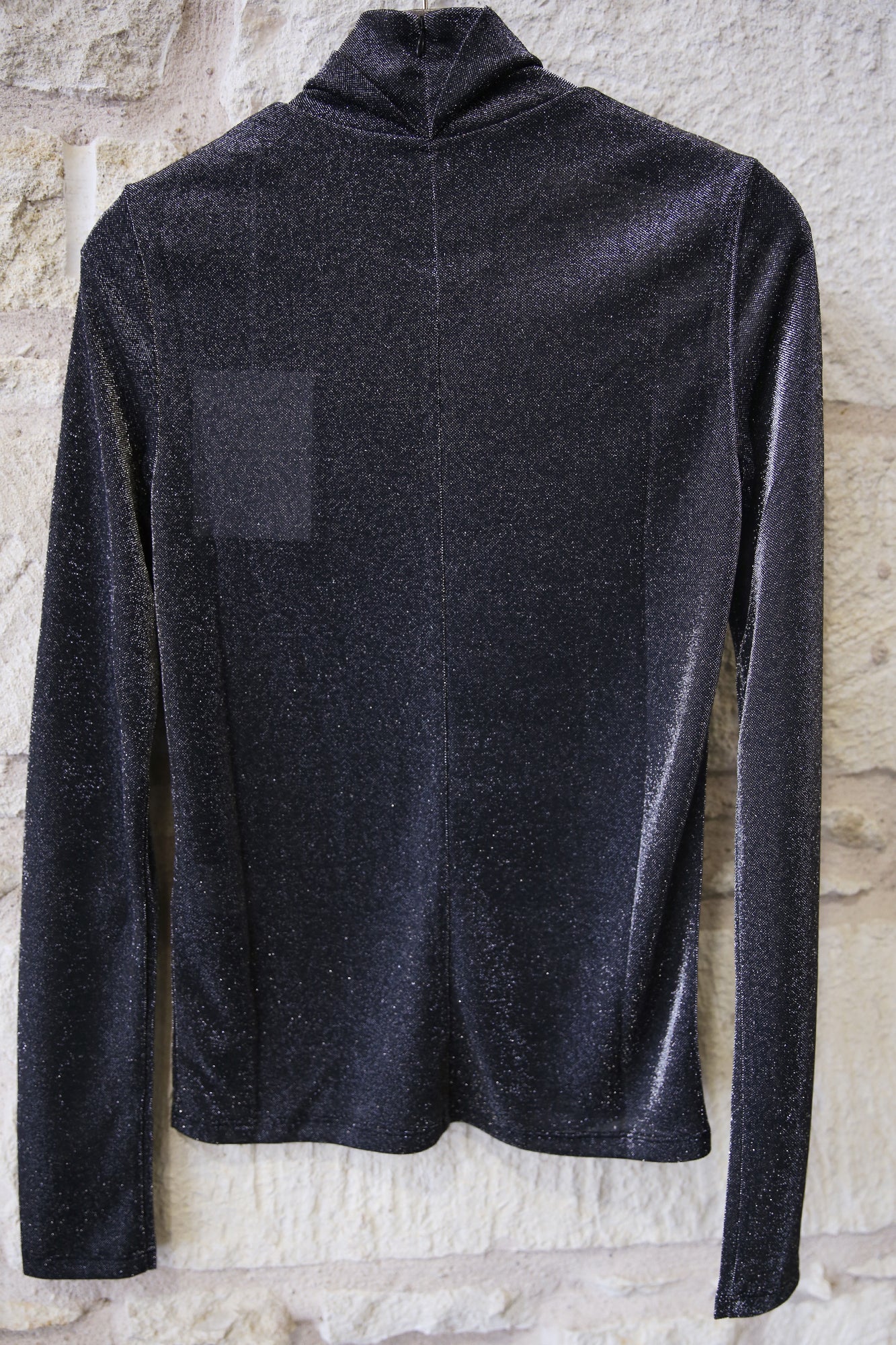 Jadia Festive Shiny Longsleeve Turtleneck