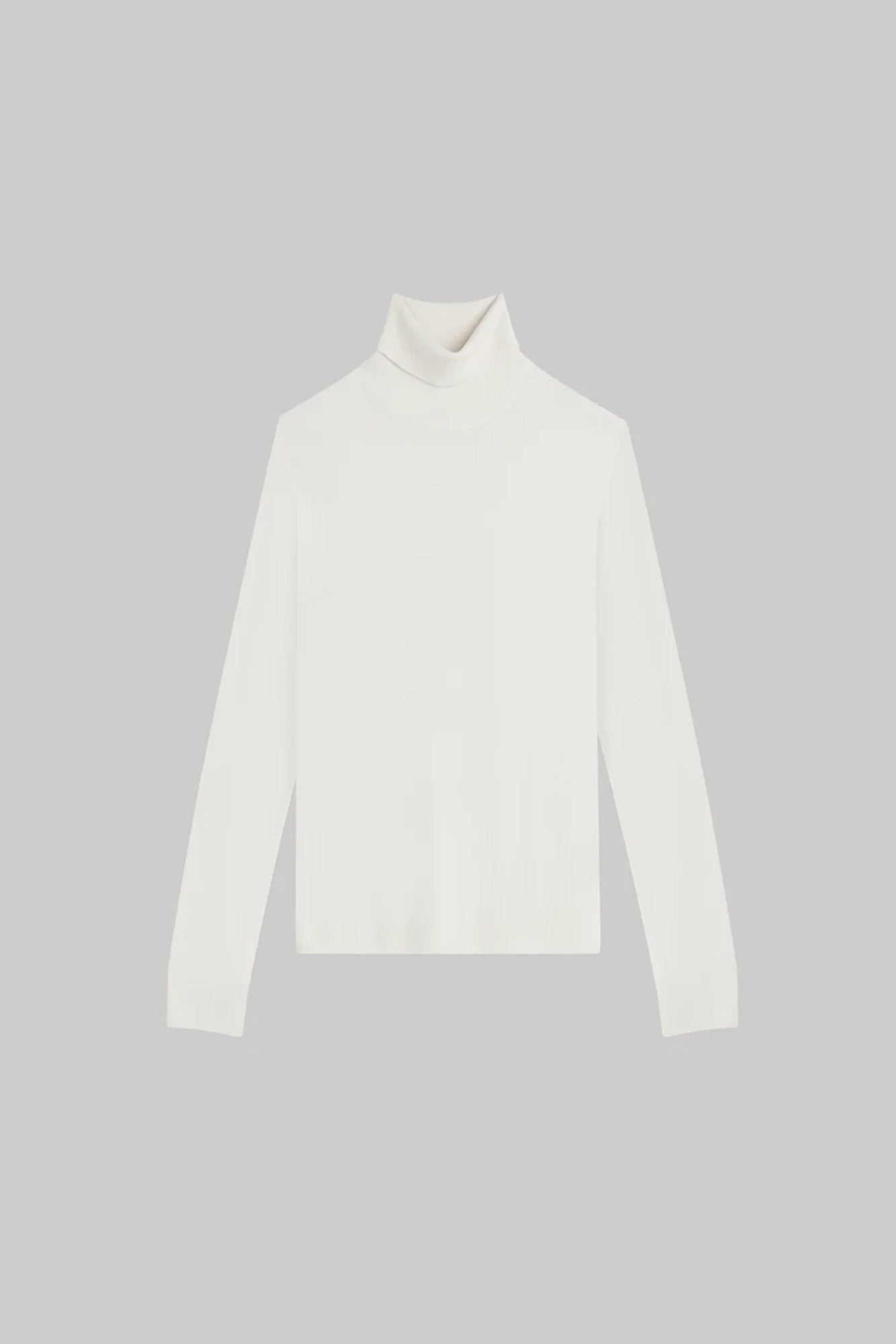 James Merino Wool Turtleneck Parchment