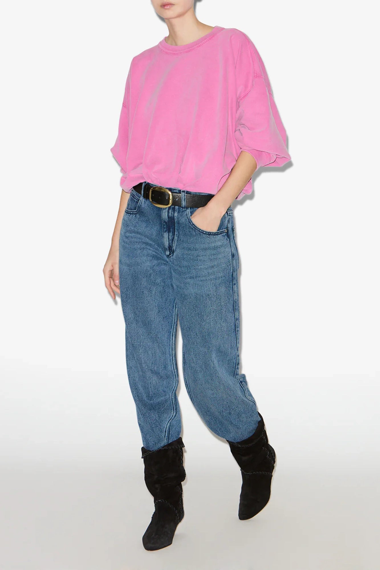 Jenny Flowing Denim Jeans