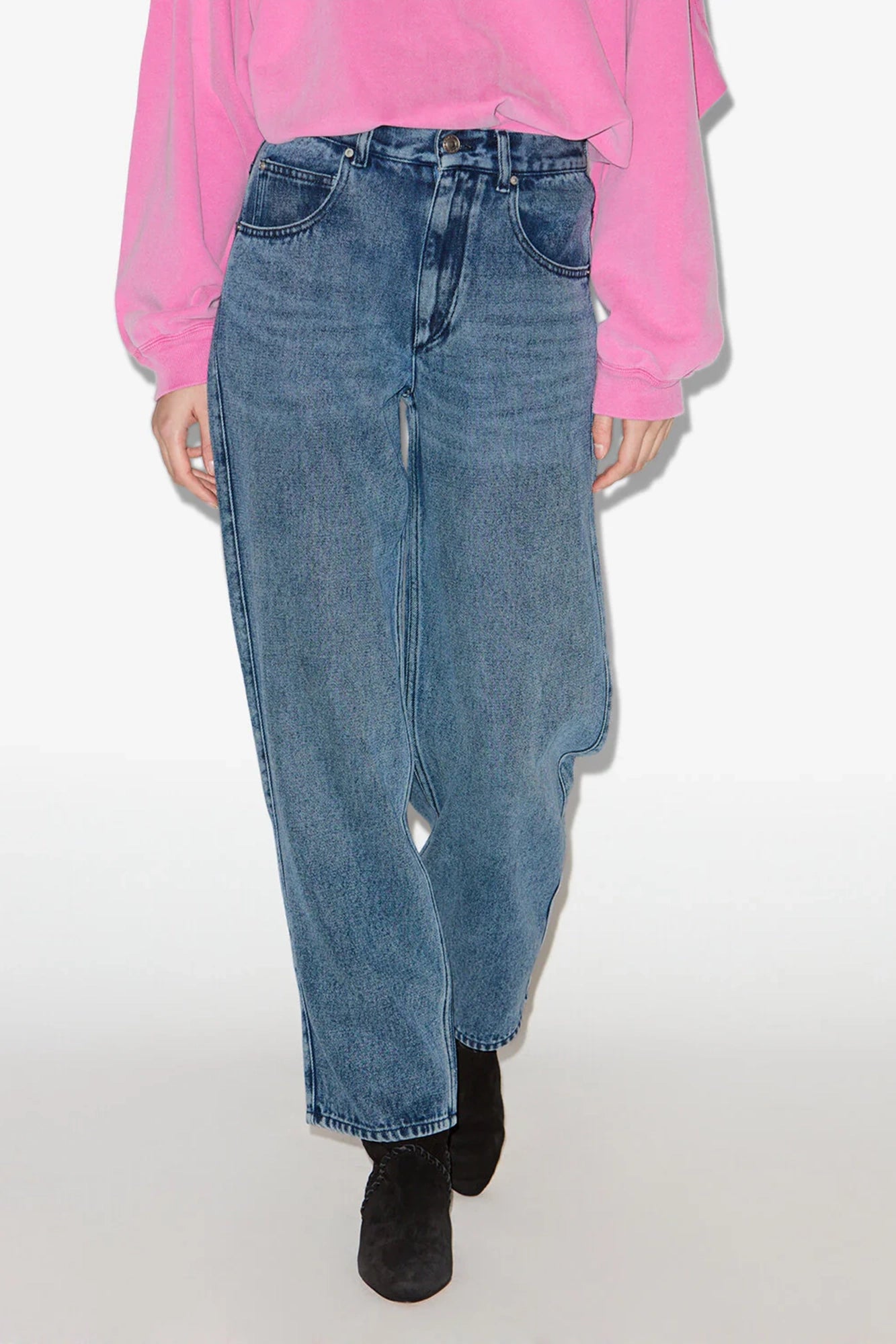 Jenny Flowing Denim Jeans