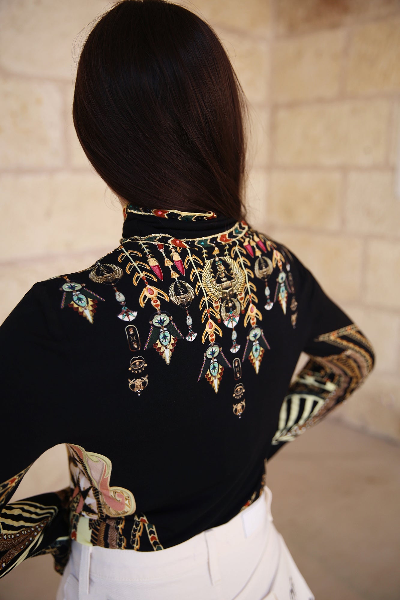 Jersey Turtleneck They Called Her Nefertari