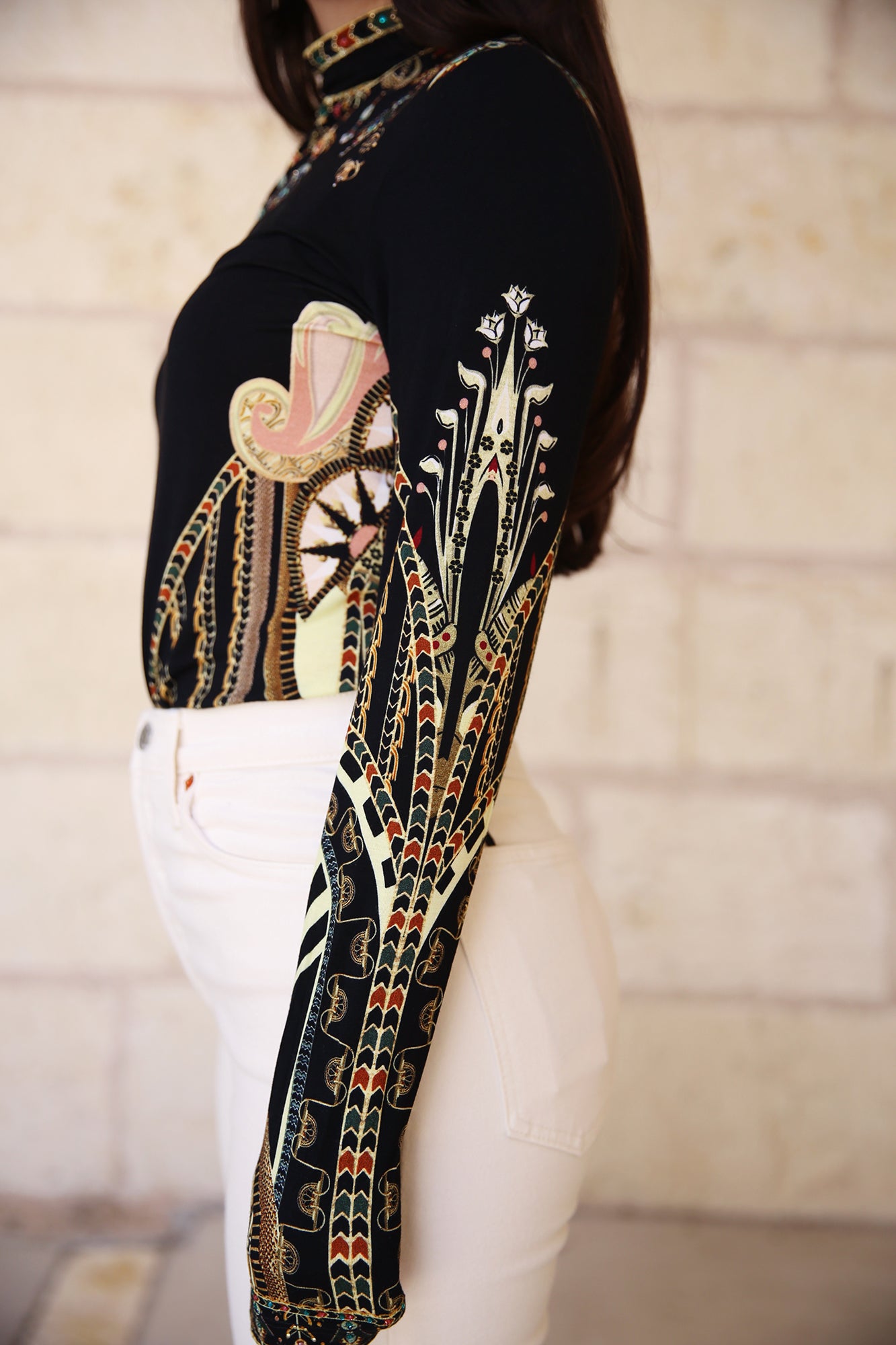 Jersey Turtleneck They Called Her Nefertari