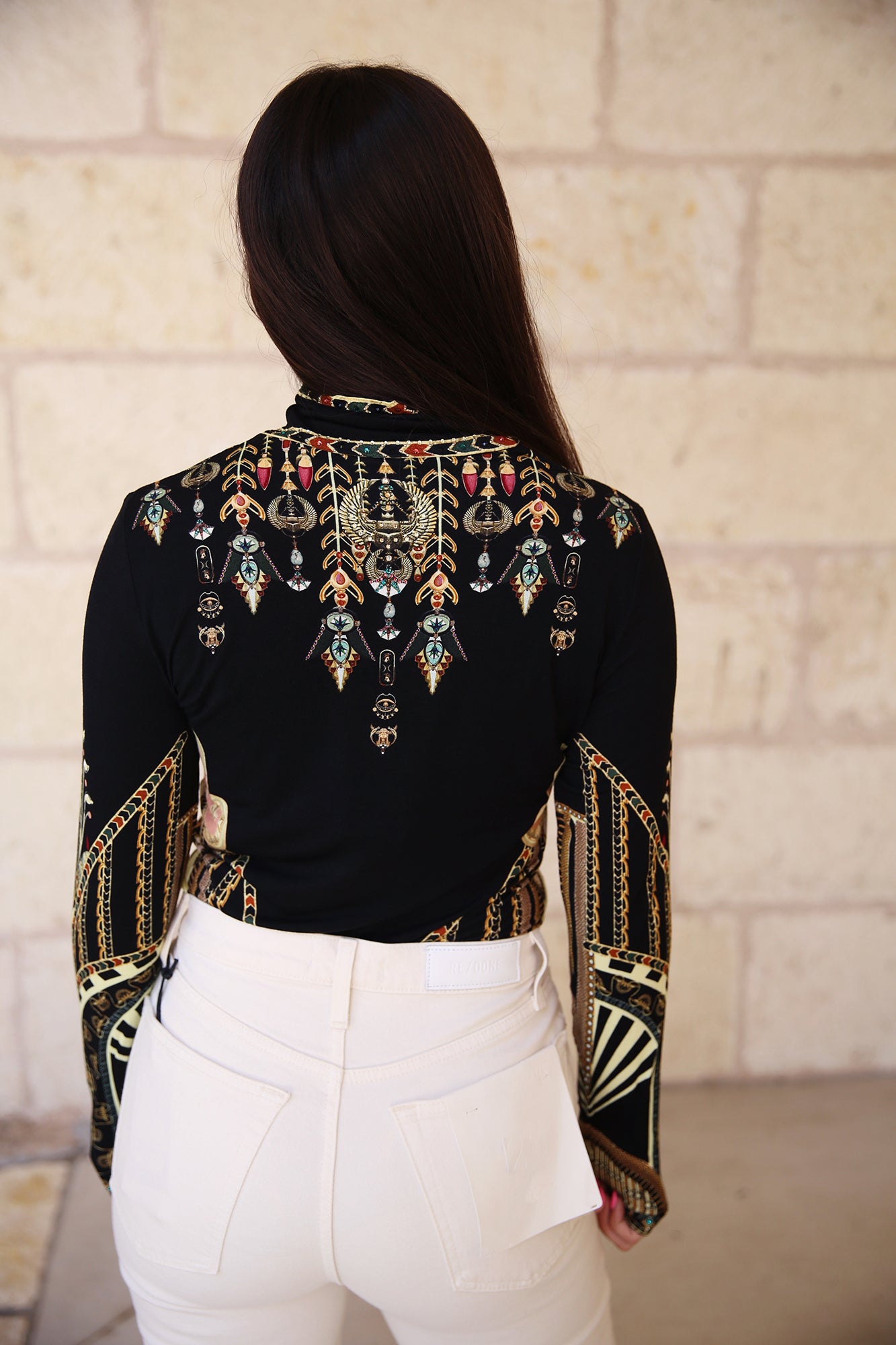 Jersey Turtleneck They Called Her Nefertari