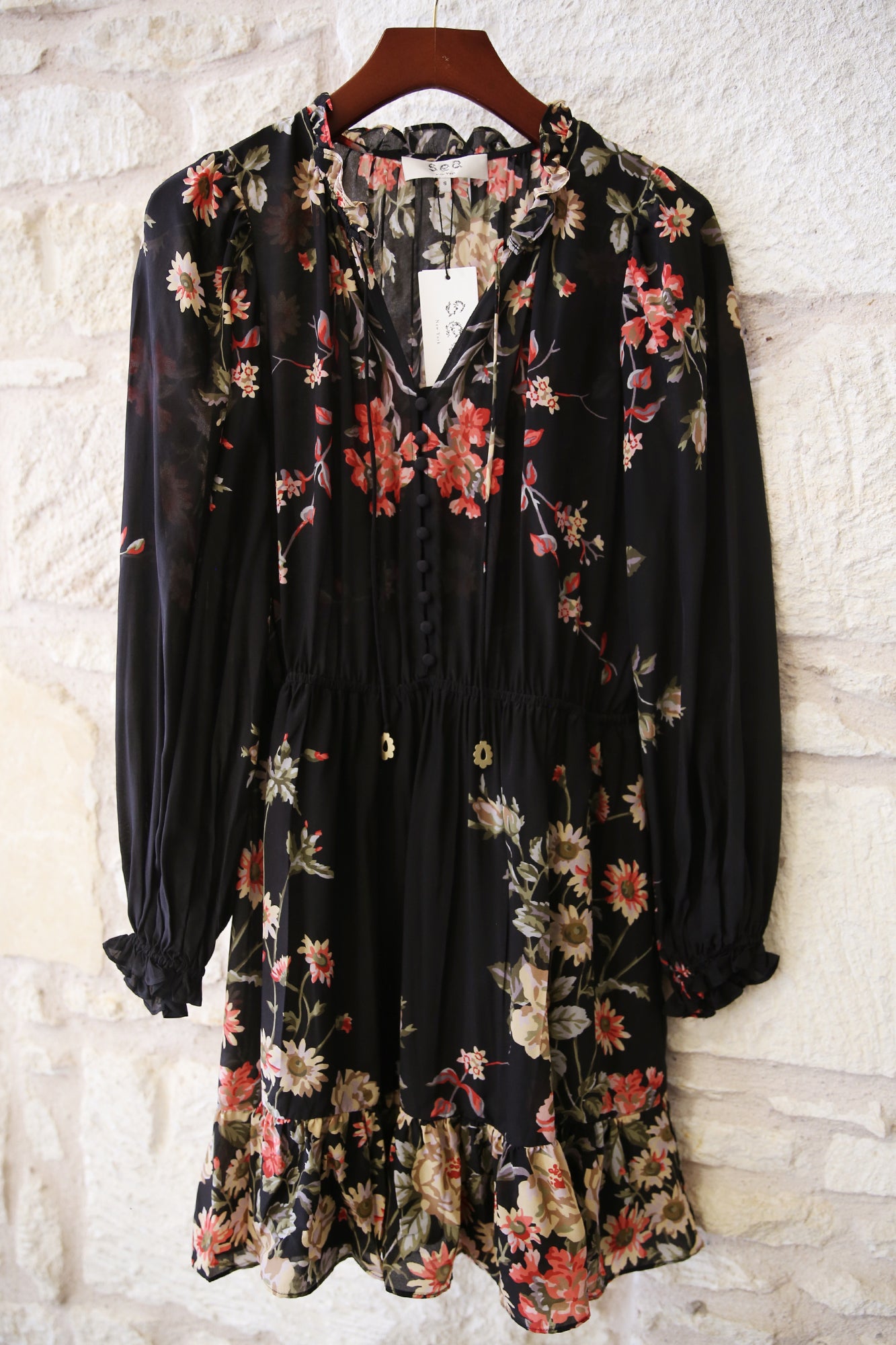 Jolie Print Mini Dress
