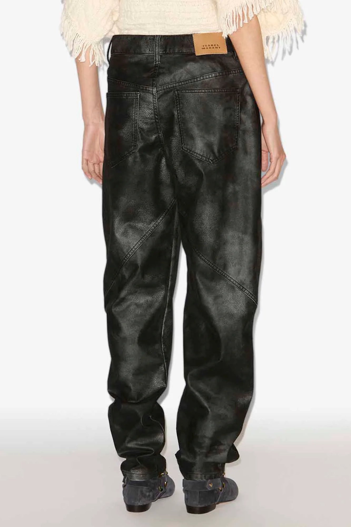Kelvina Faux Leather Pants