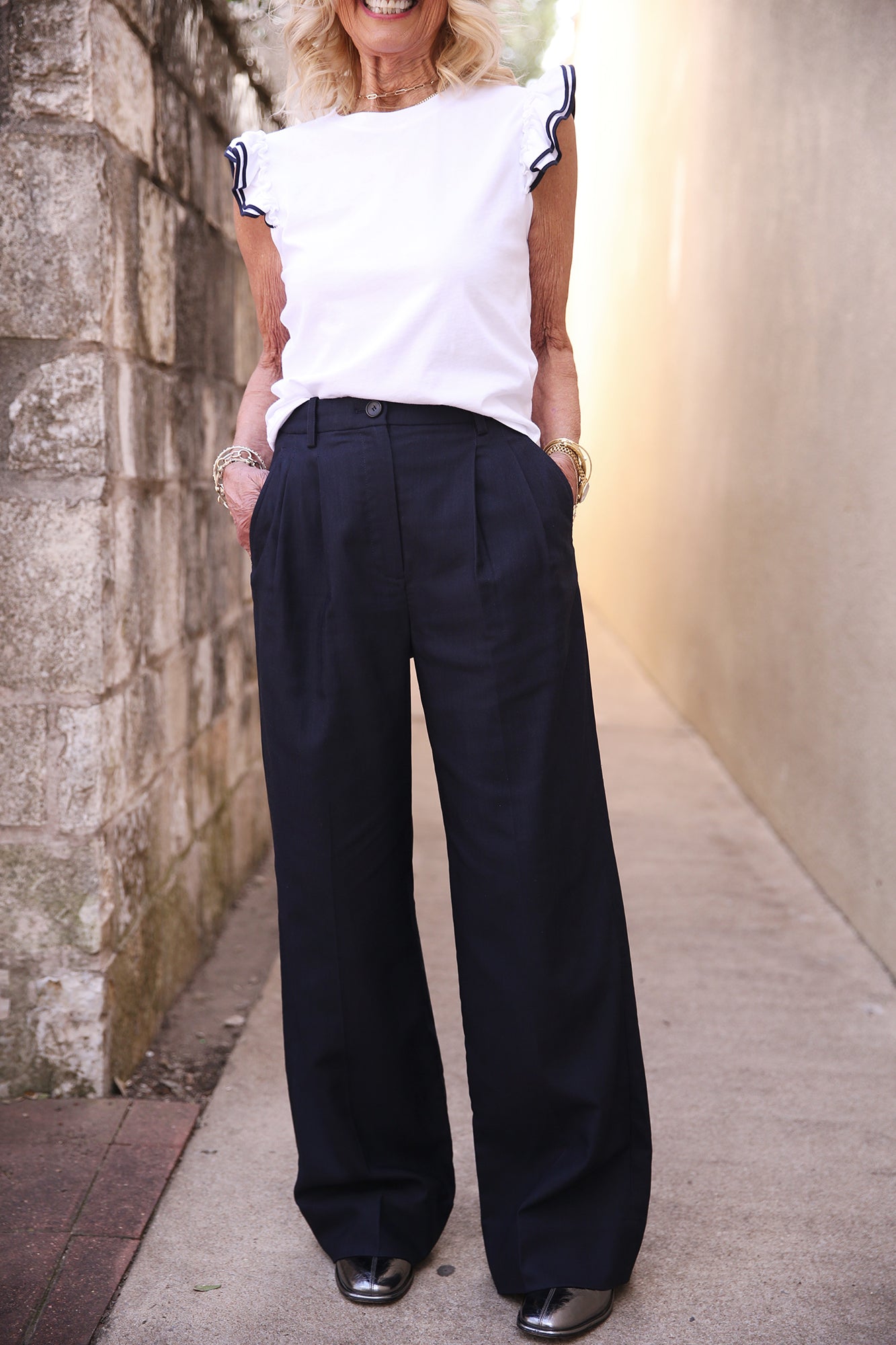 Tommy II Pant Evening Blue
