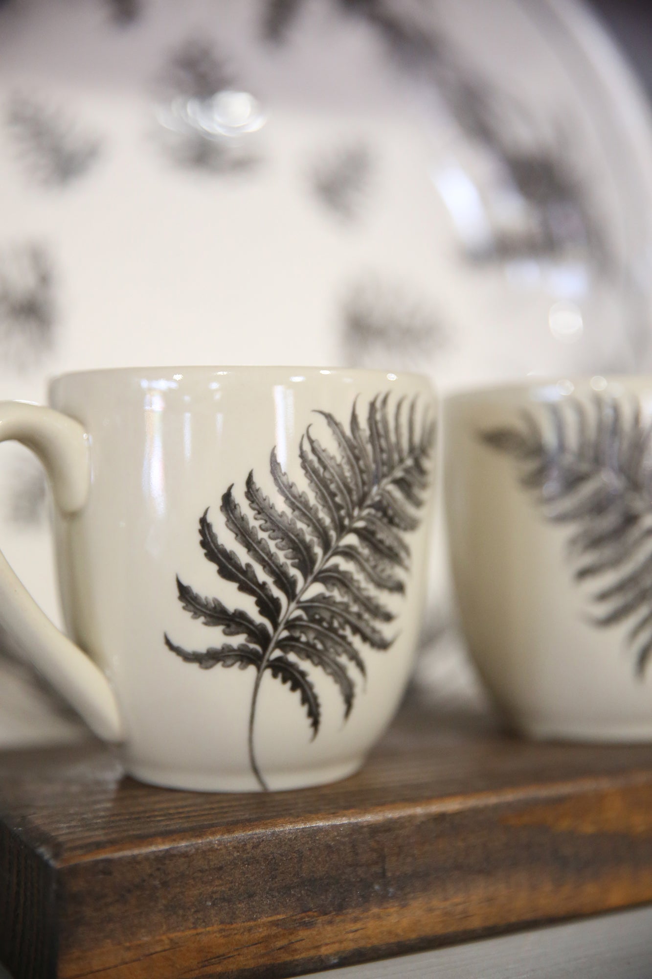 ZINDEL Mug Wood Fern - Brown