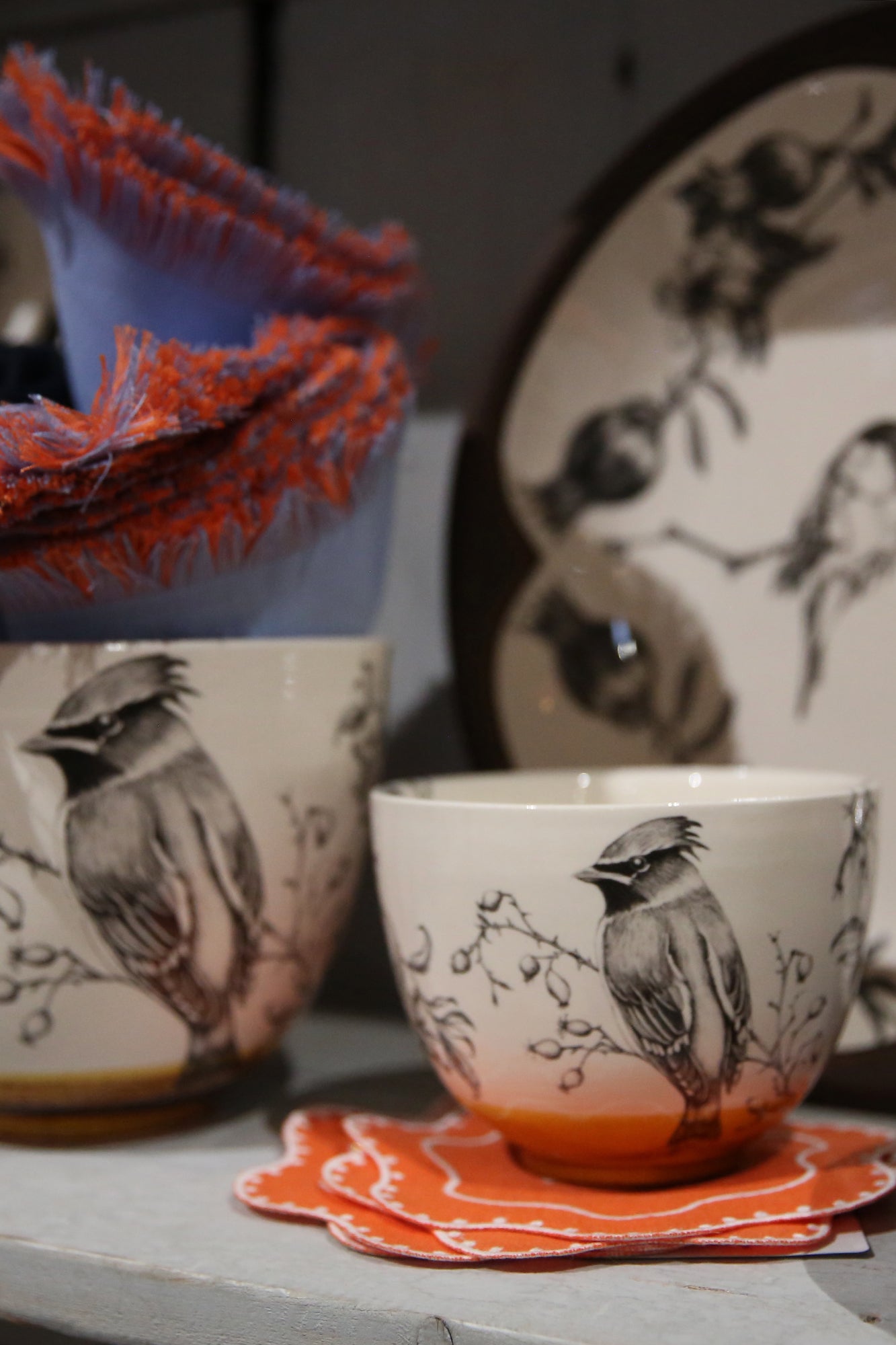 ZINDEL Medium Bowl Waxwing - Amber