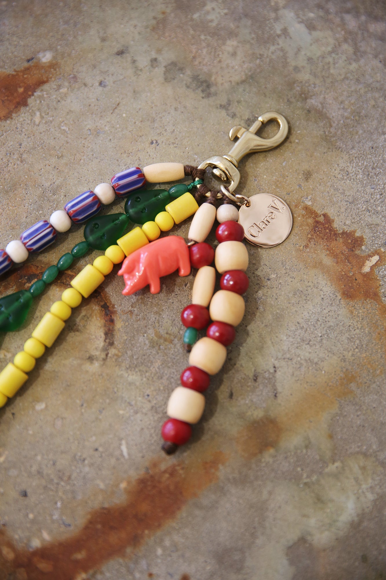 Le Long Beaded Tassel Multi Color