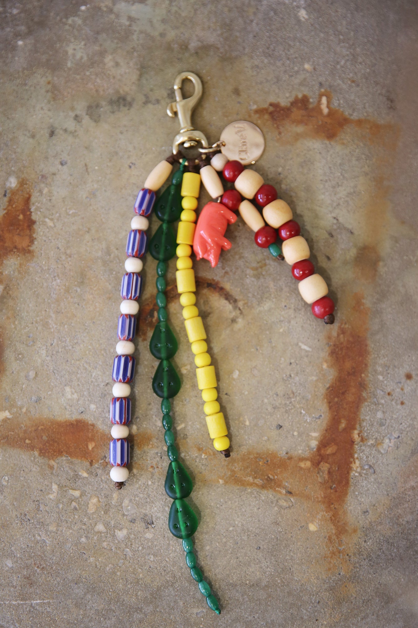 Le Long Beaded Tassel Multi Color