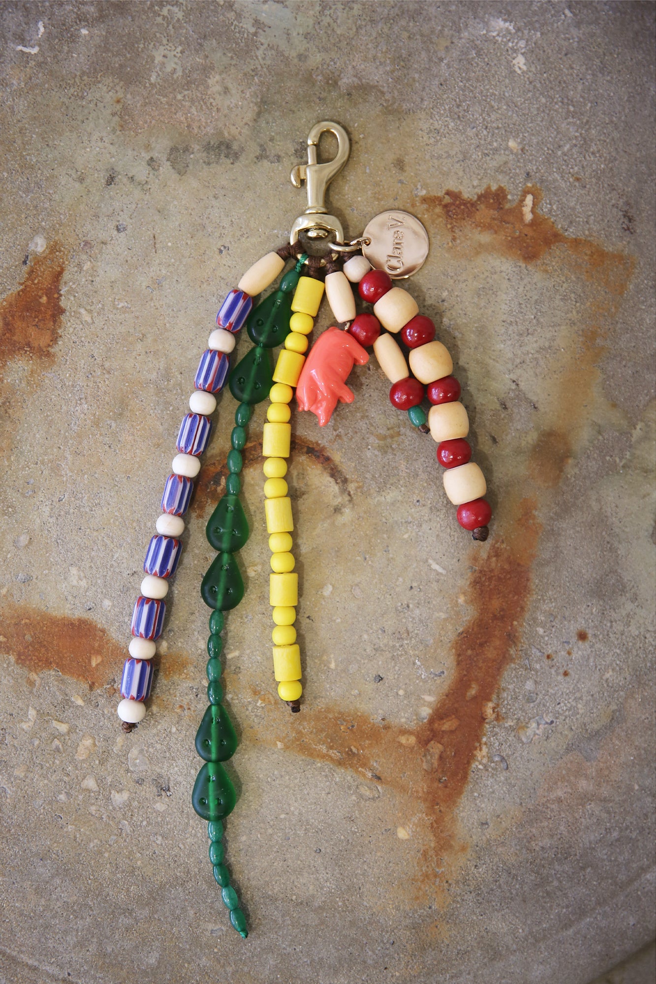 Le Long Beaded Tassel Multi Color