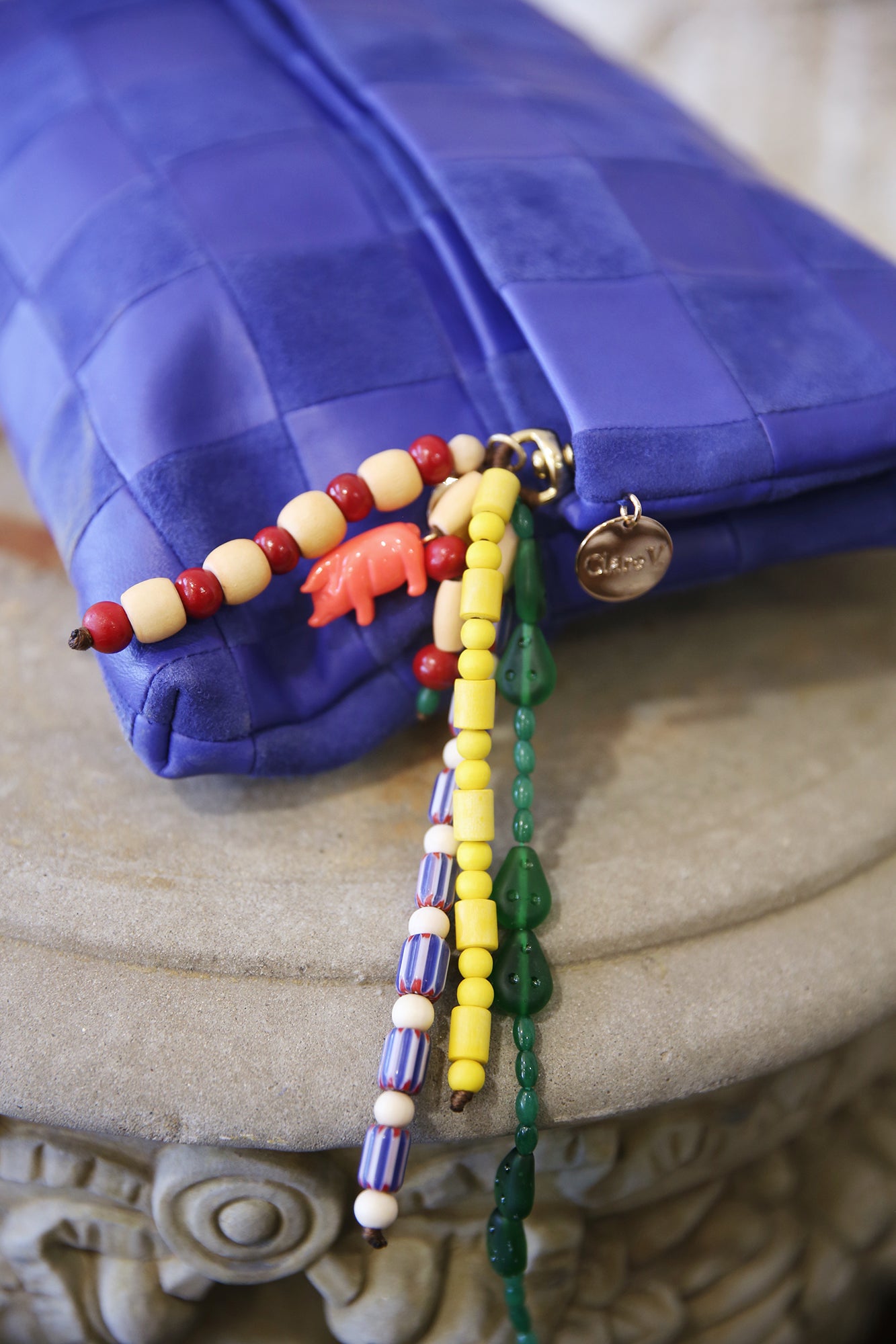 Le Long Beaded Tassel Multi Color